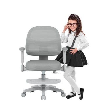 Kinderschreibtischstuhl Mark Adler Junior 5.0 Grau