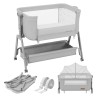 3-in-1-Reisebett Tulano Dream 50 Hell-Grau