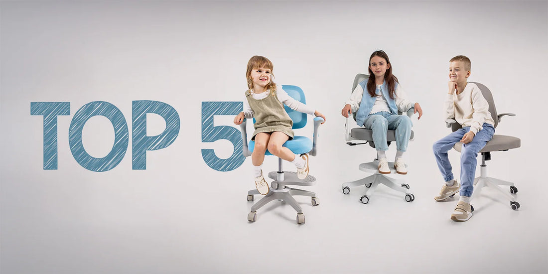 Najlepsze fotele do biurka dla dzieci - ranking 2025
