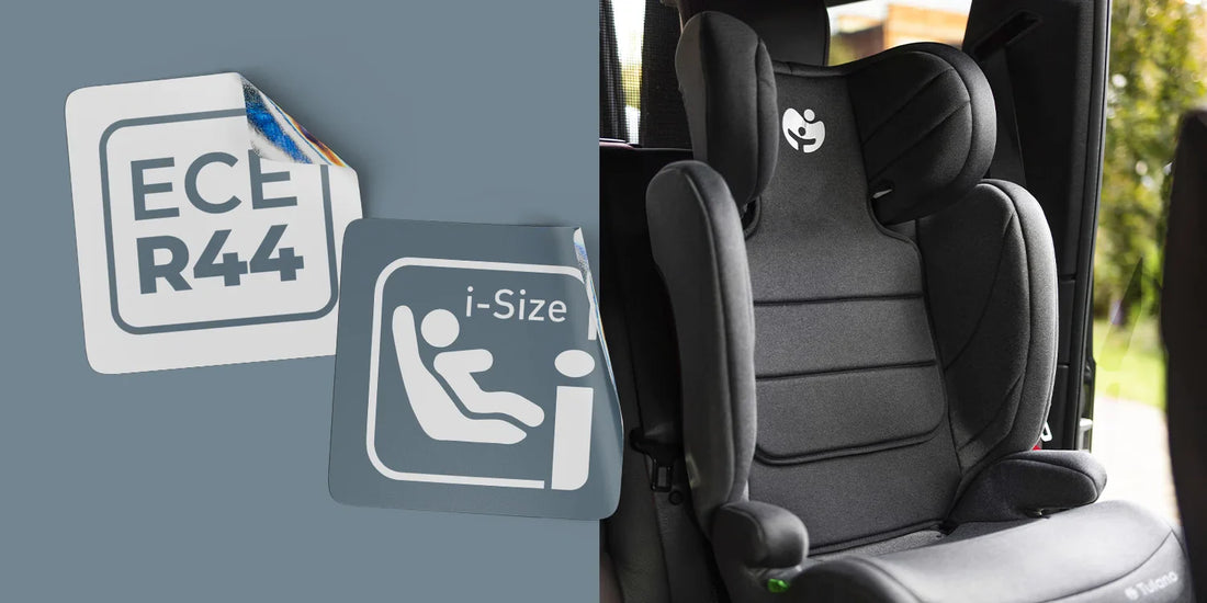 R44 czy i-Size? Sprawdź, która norma zapewni dziecku maksimum bezpieczeństwa w foteliku samochodowym!