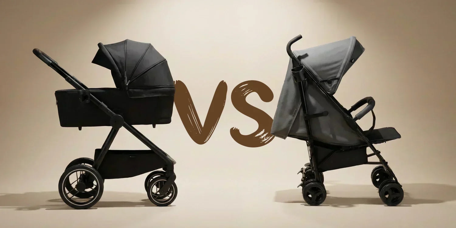 Jaka jest różnica pomiędzy wózkiem dziecięcym a spacerowym?