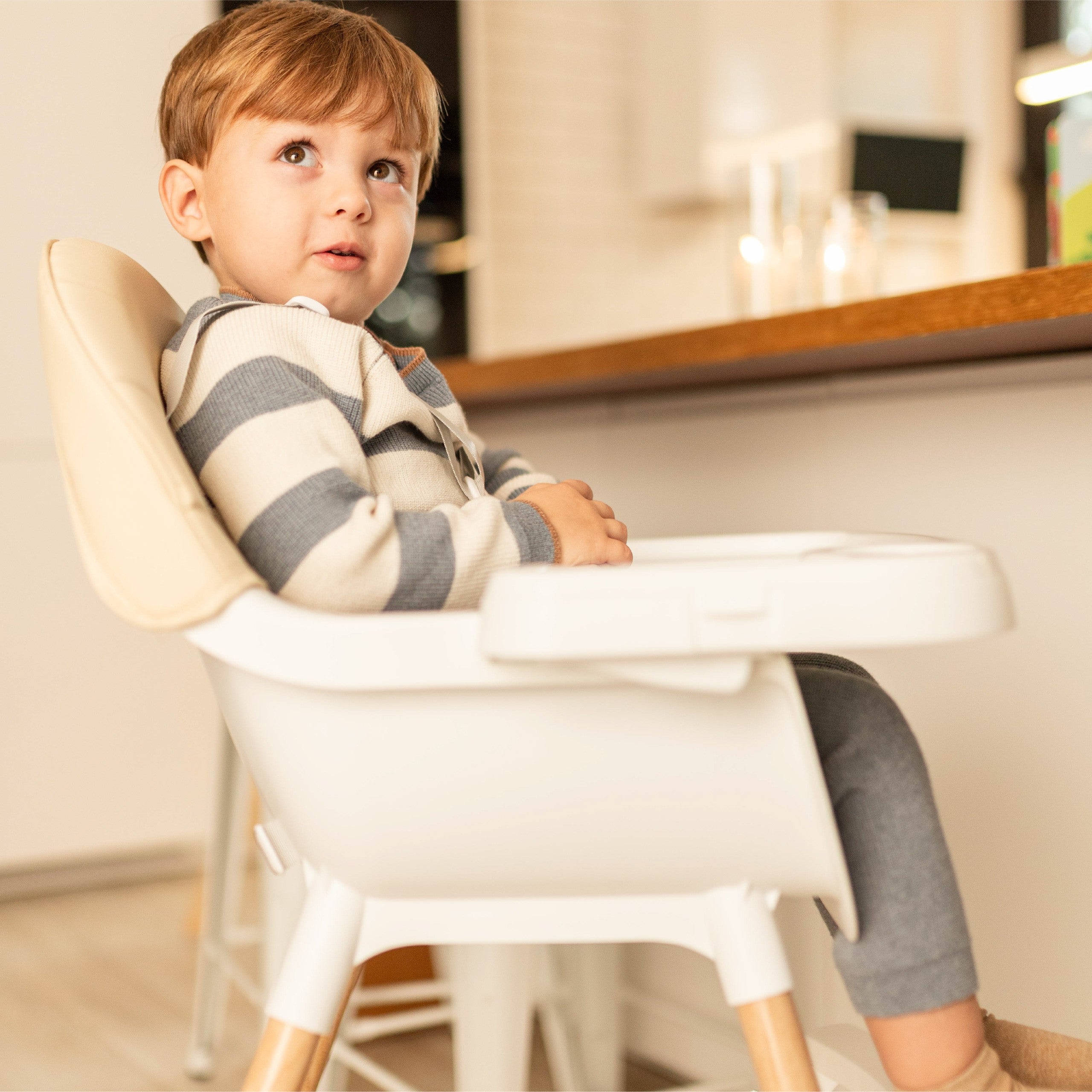 Tulano Morsel Beige Hochstuhl 