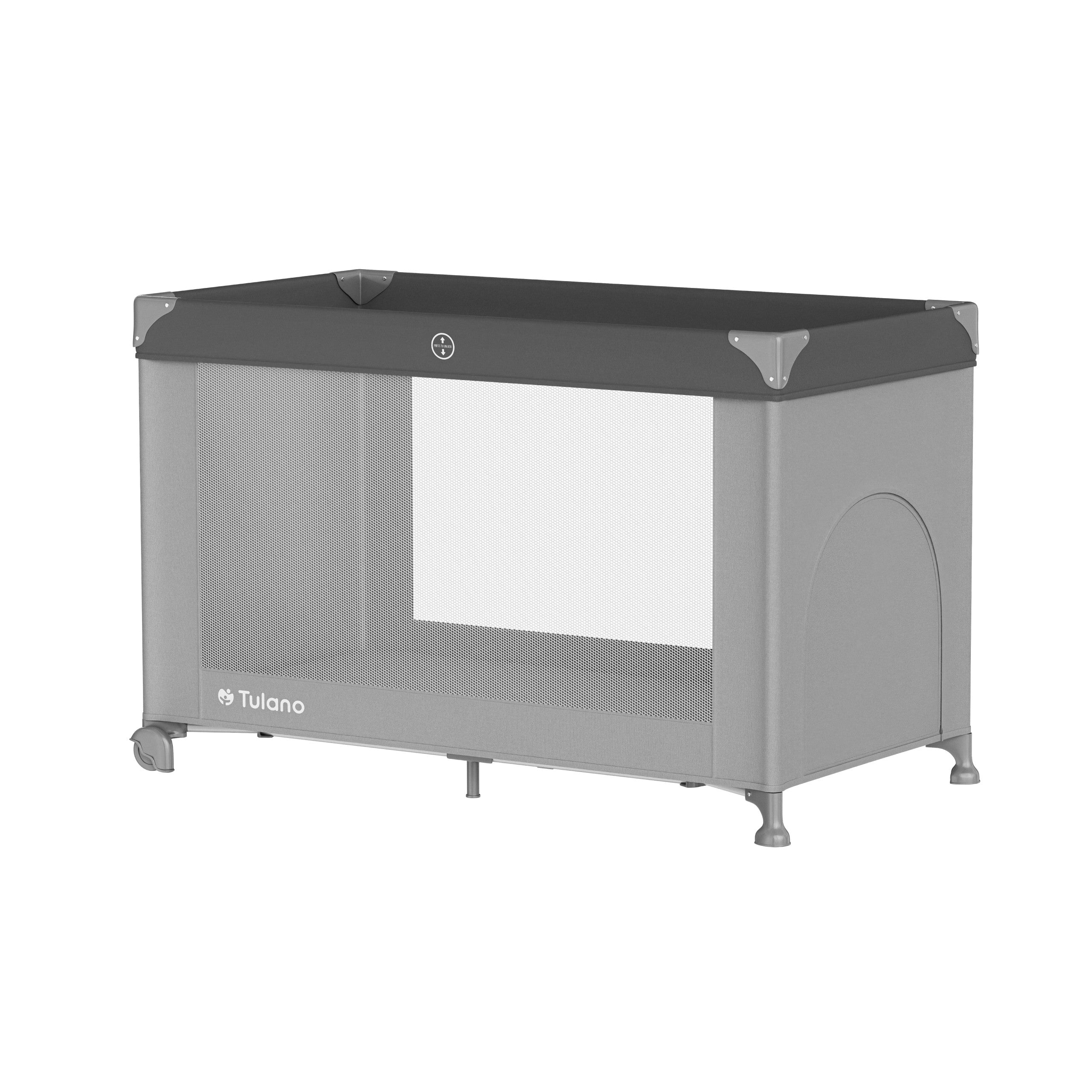 Tulano Dream 40 Graues 2-in-1 Zwei-Ebenen-Reisebett 