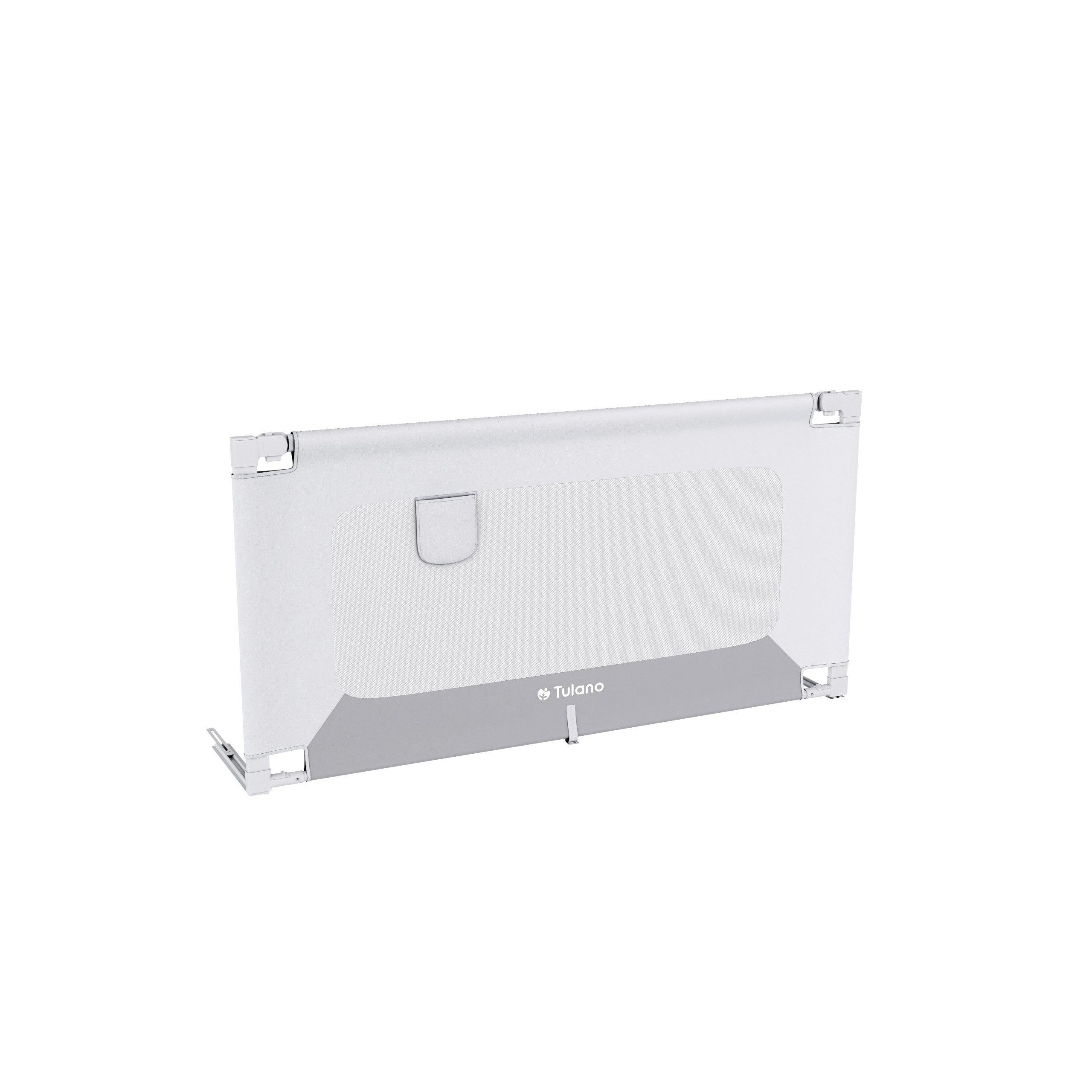 Bettschutzgitter Tulano Cover 44 Weiß-Grau 140cm 