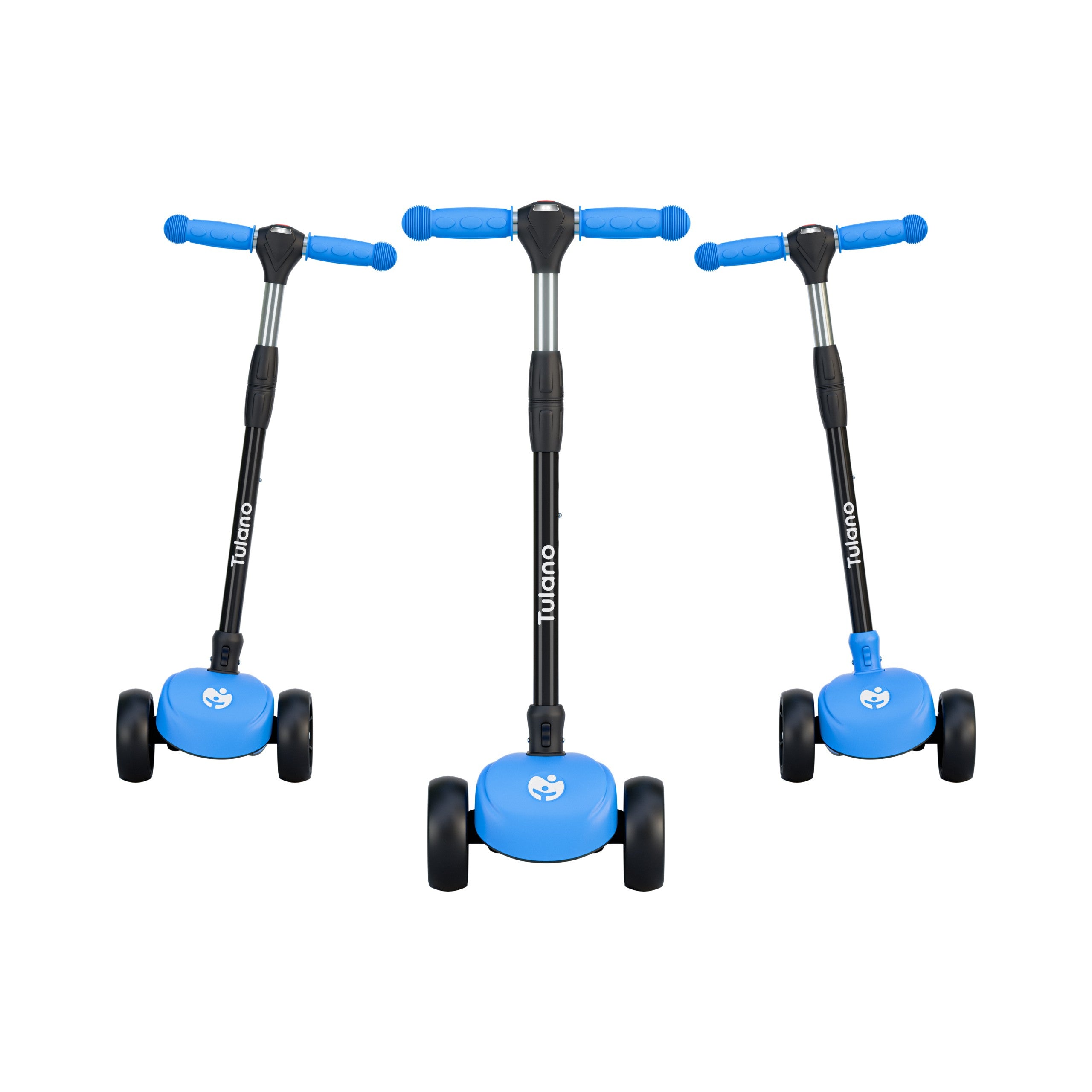 Rookie 15 Blauer LED-Balance-Scooter für Kinder 