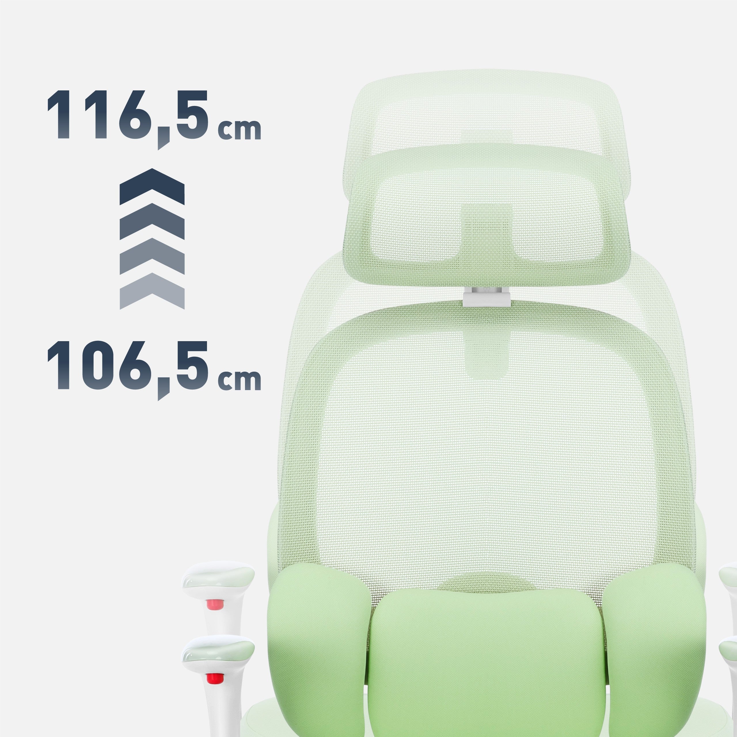 Mark Adler Junior 6.3 Grüner ergonomischer Kinderstuhl 