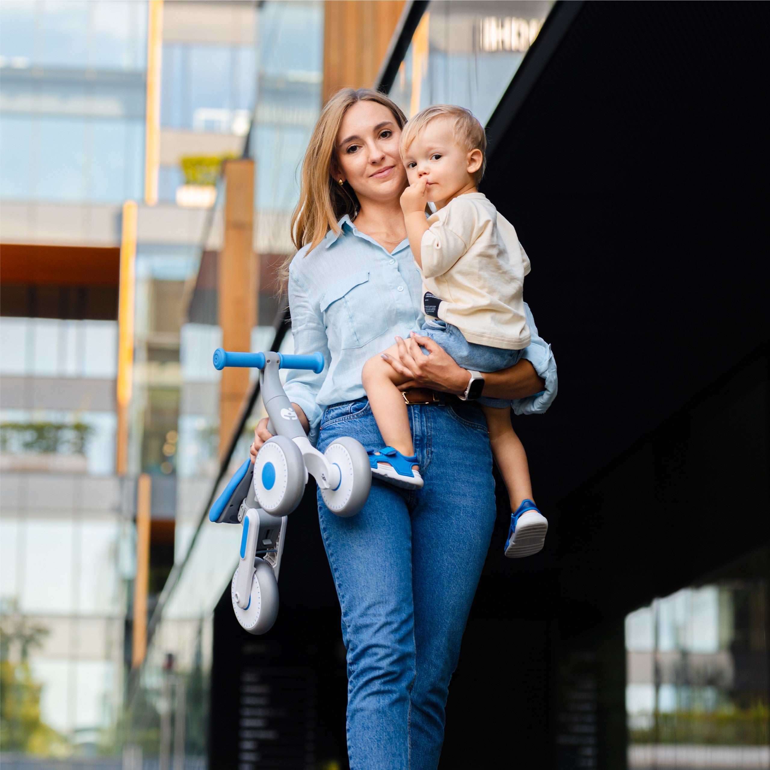 TULANO Scout 20 Blaues Laufrad 