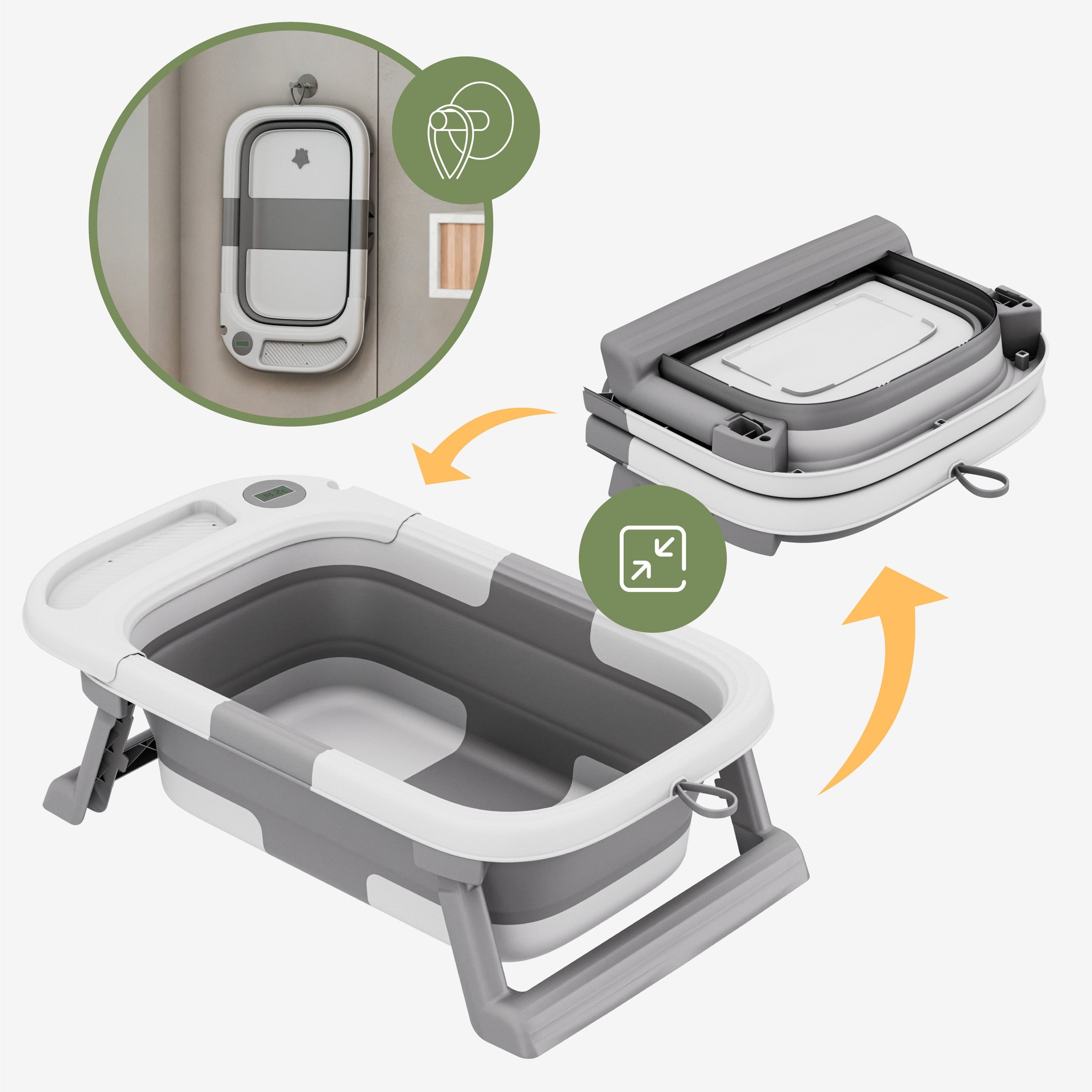 Tulano Bathe 25 faltbare Badewanne 