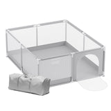 TULANO Cozy 25 Graues Kinderlaufgitter - 150 cm 