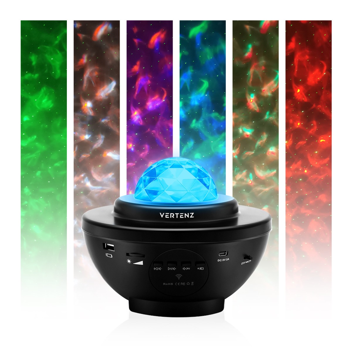 VERTENZ Magic 10 Black Star Projektor 