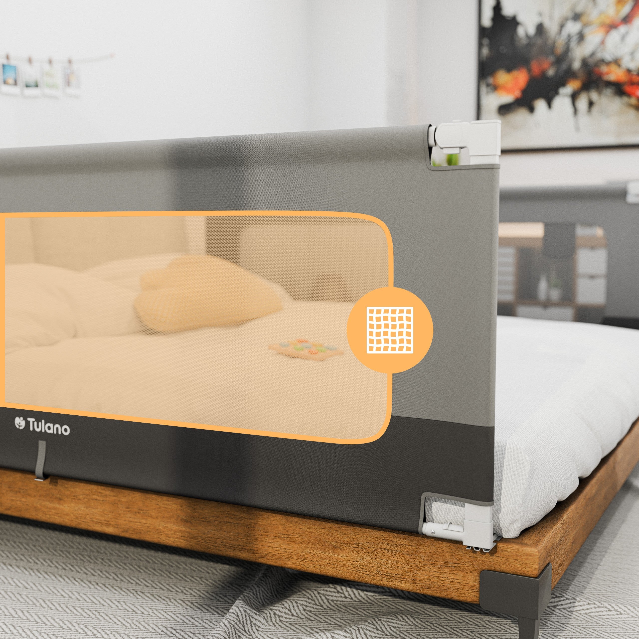 Bettschutzgitter Tulano Cover 48 180cm 