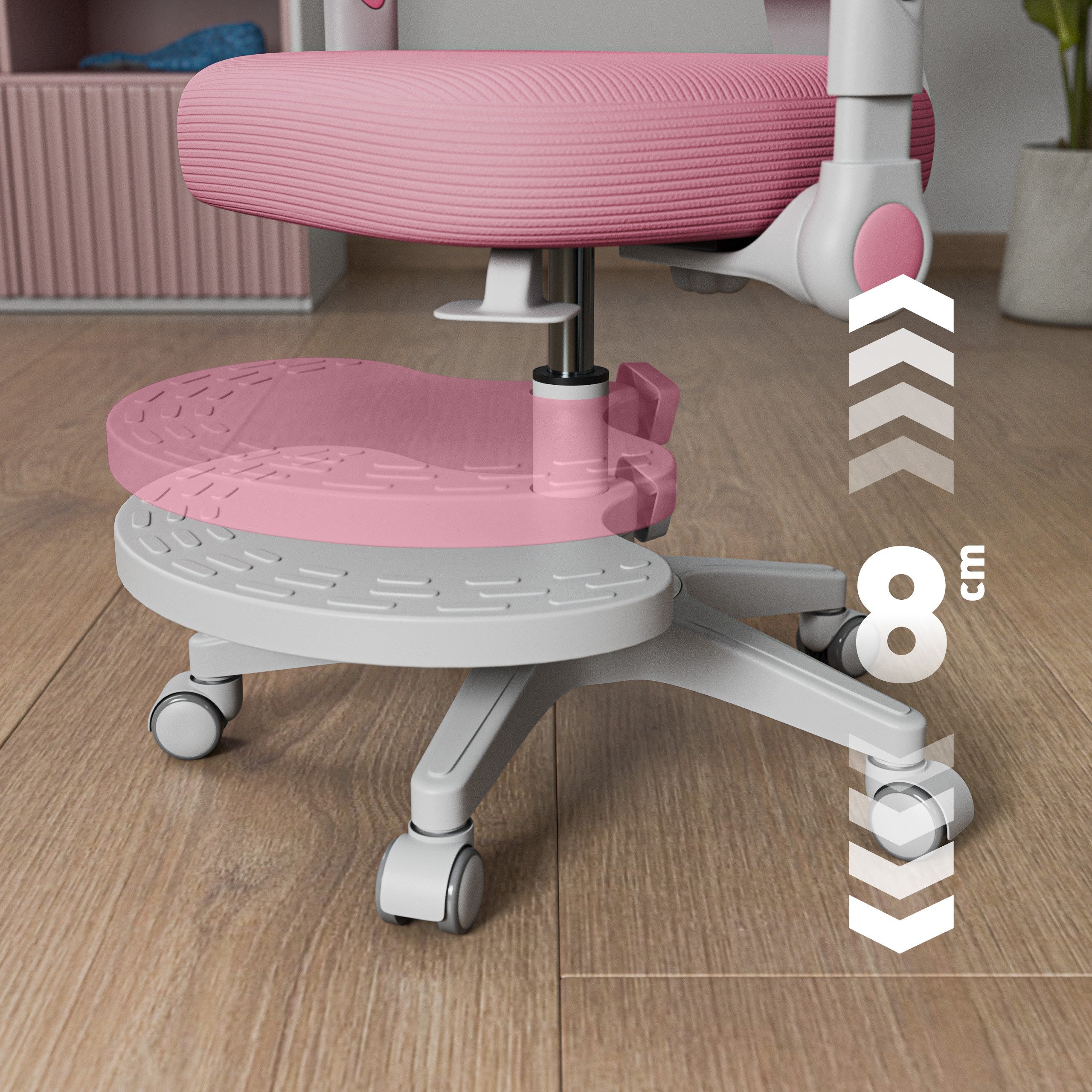 Mark Adler Junior 5.0 Rosa Verstellbarer Kindersitz 