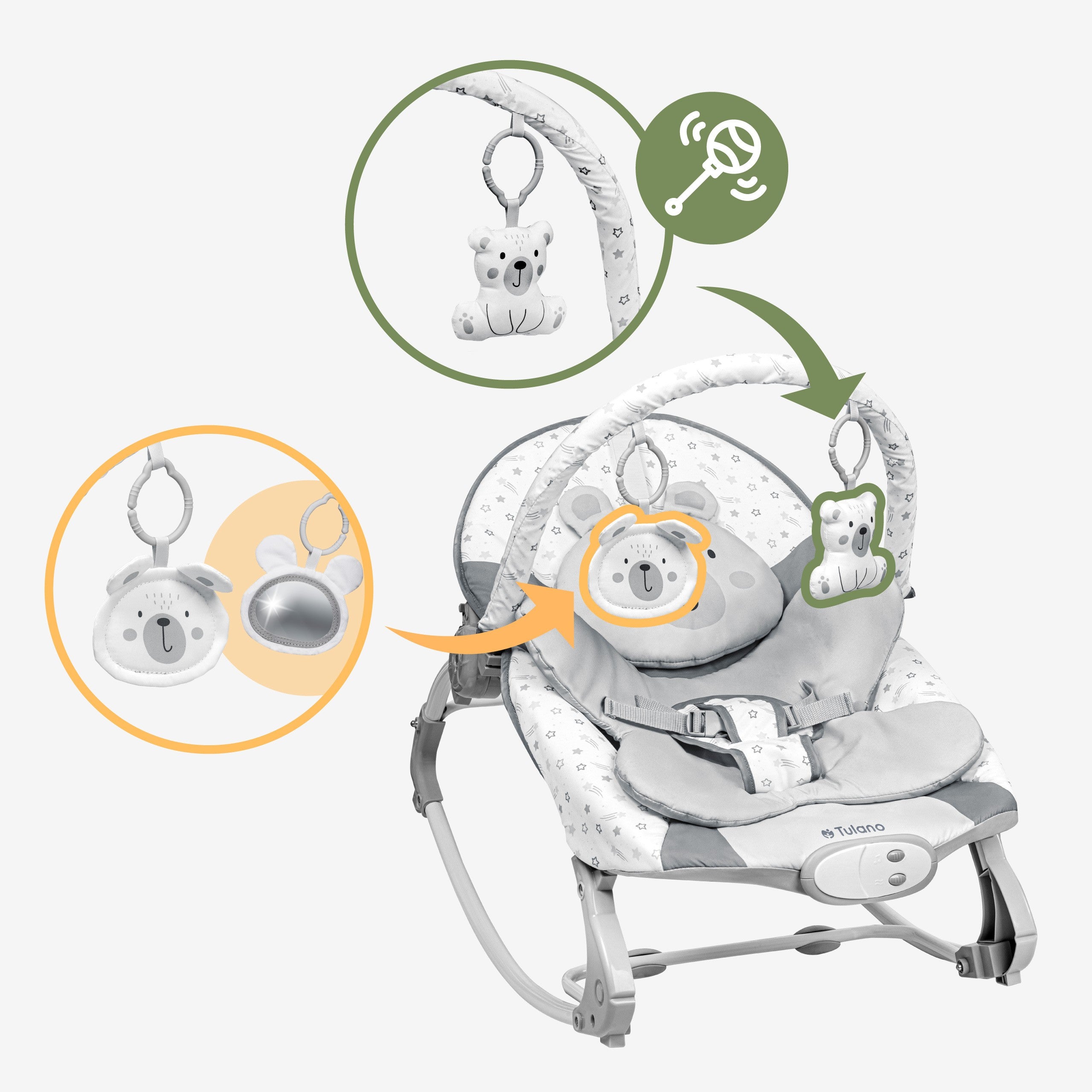 Tulano Cloe 35 Bären-Hüpfburg 