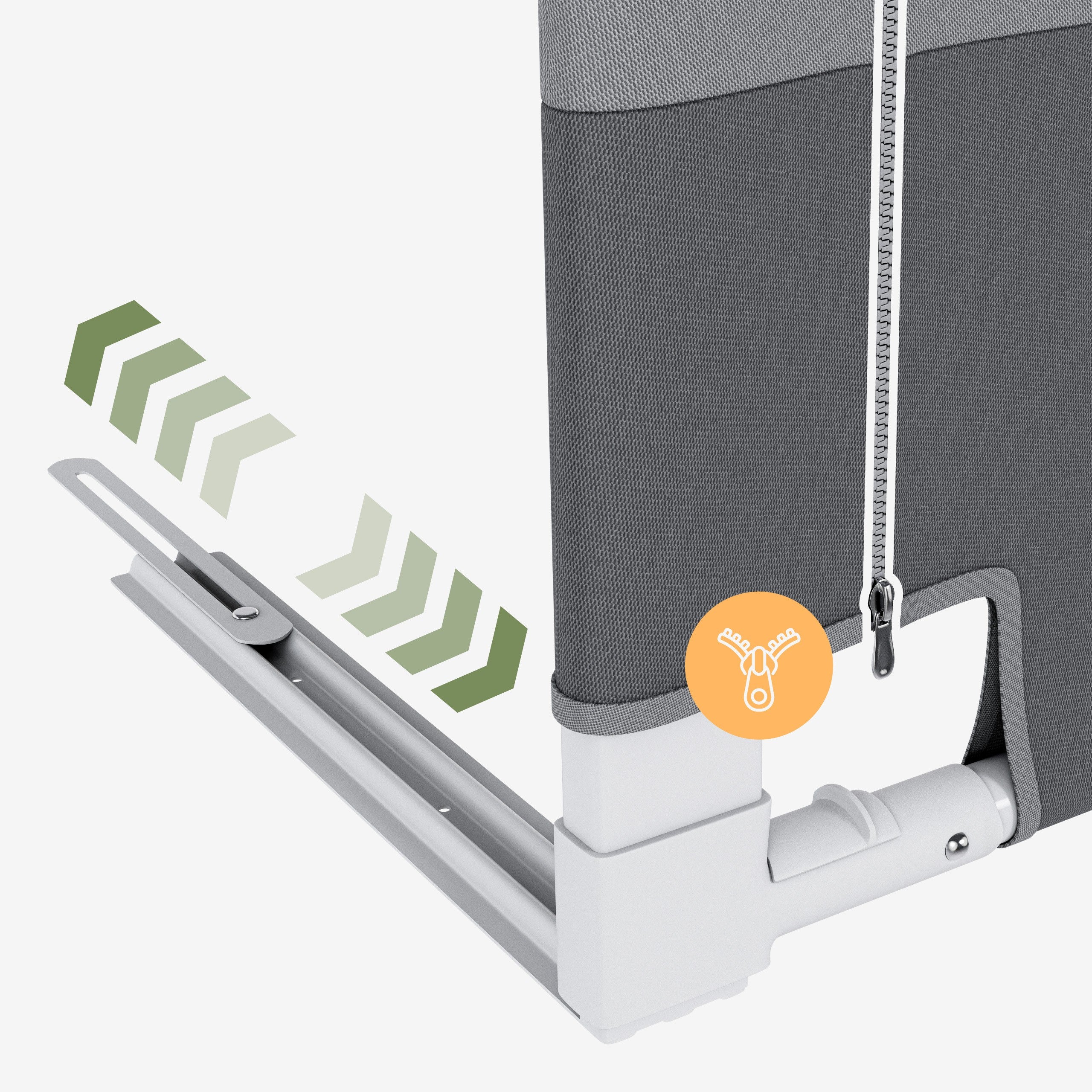 Bettschutzgitter Tulano Cover 48 180cm 