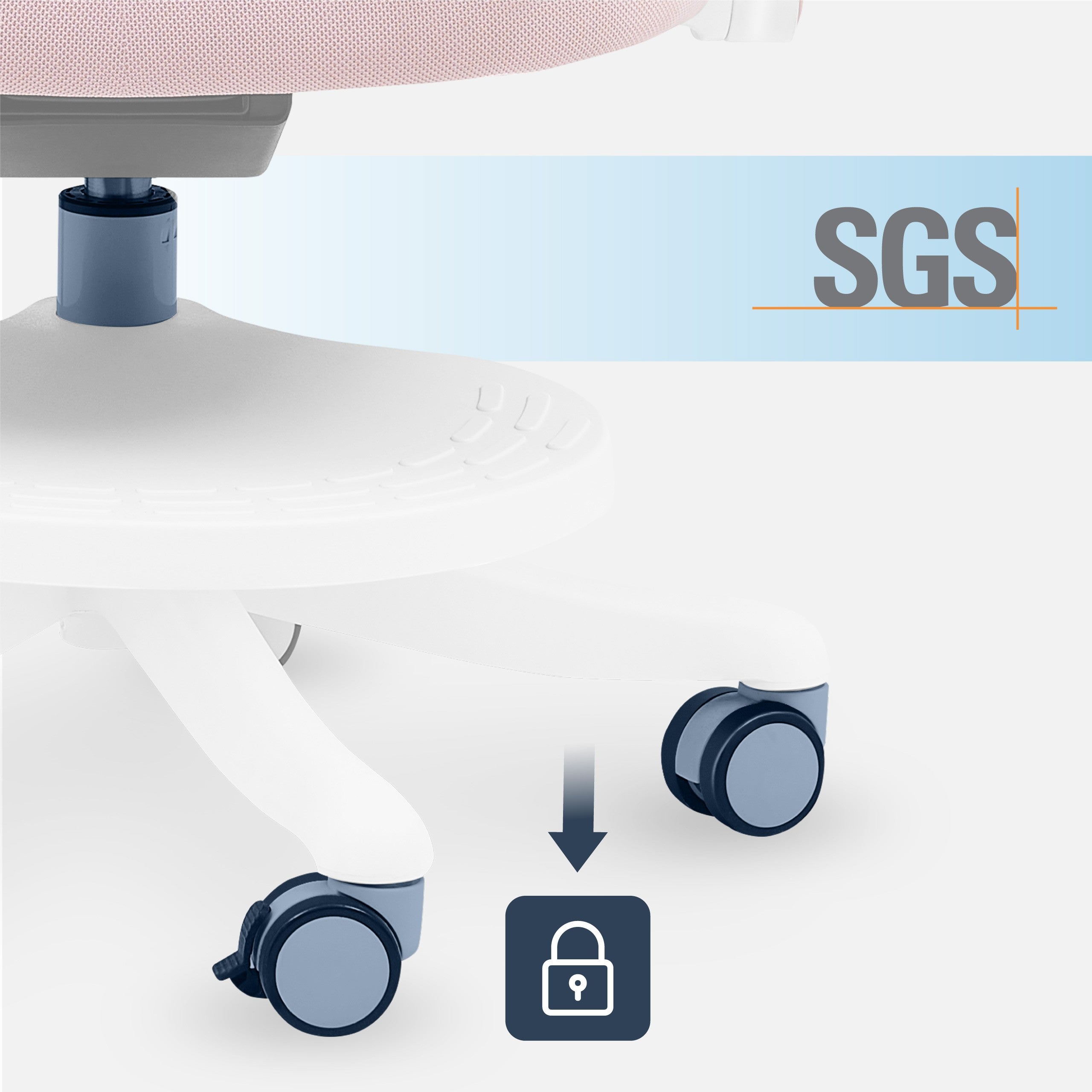 Mark Adler Junior 5.3 Drehstuhl in Rosa 