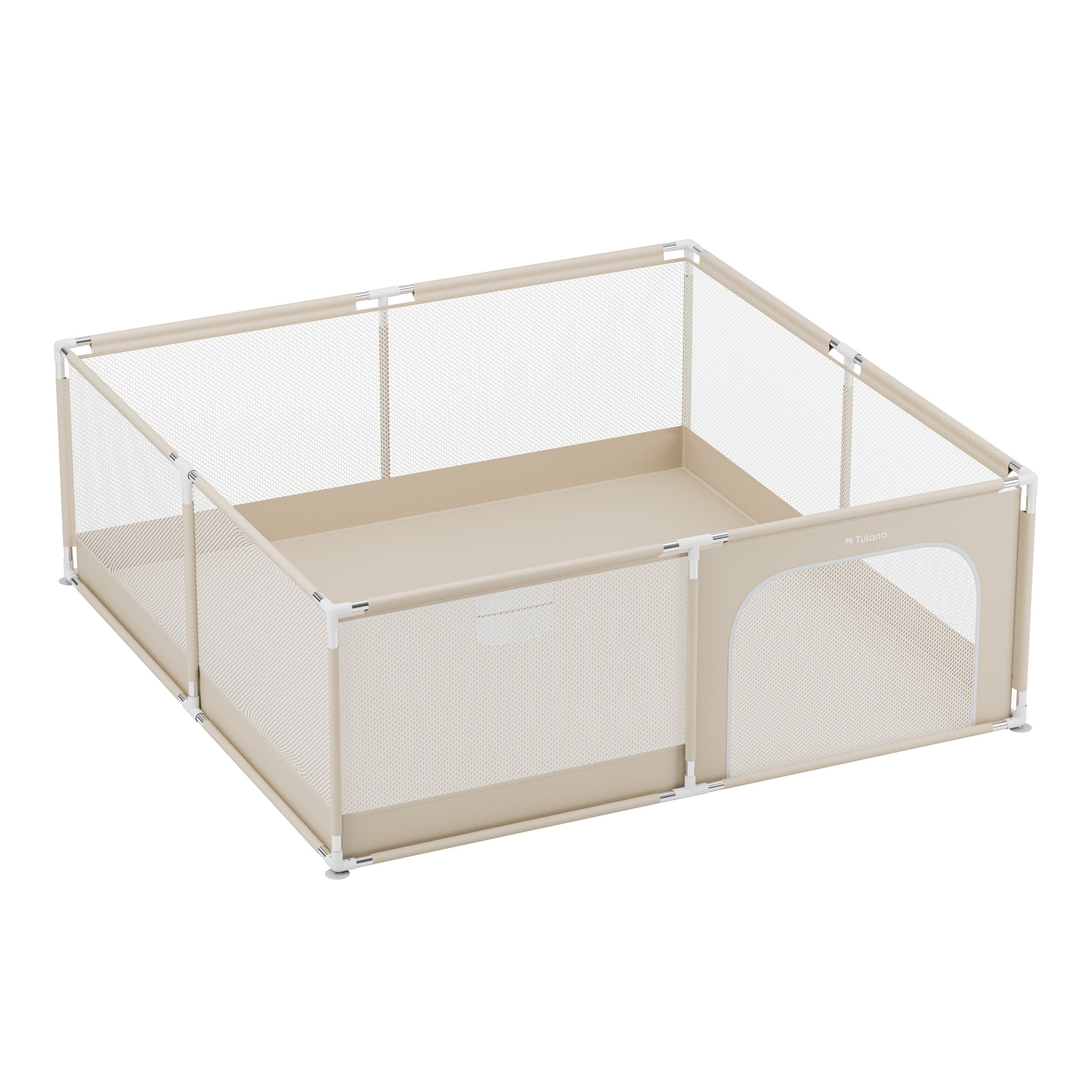 Tulano Cozy 28 Beige Kinderlaufstall - 200 cm 