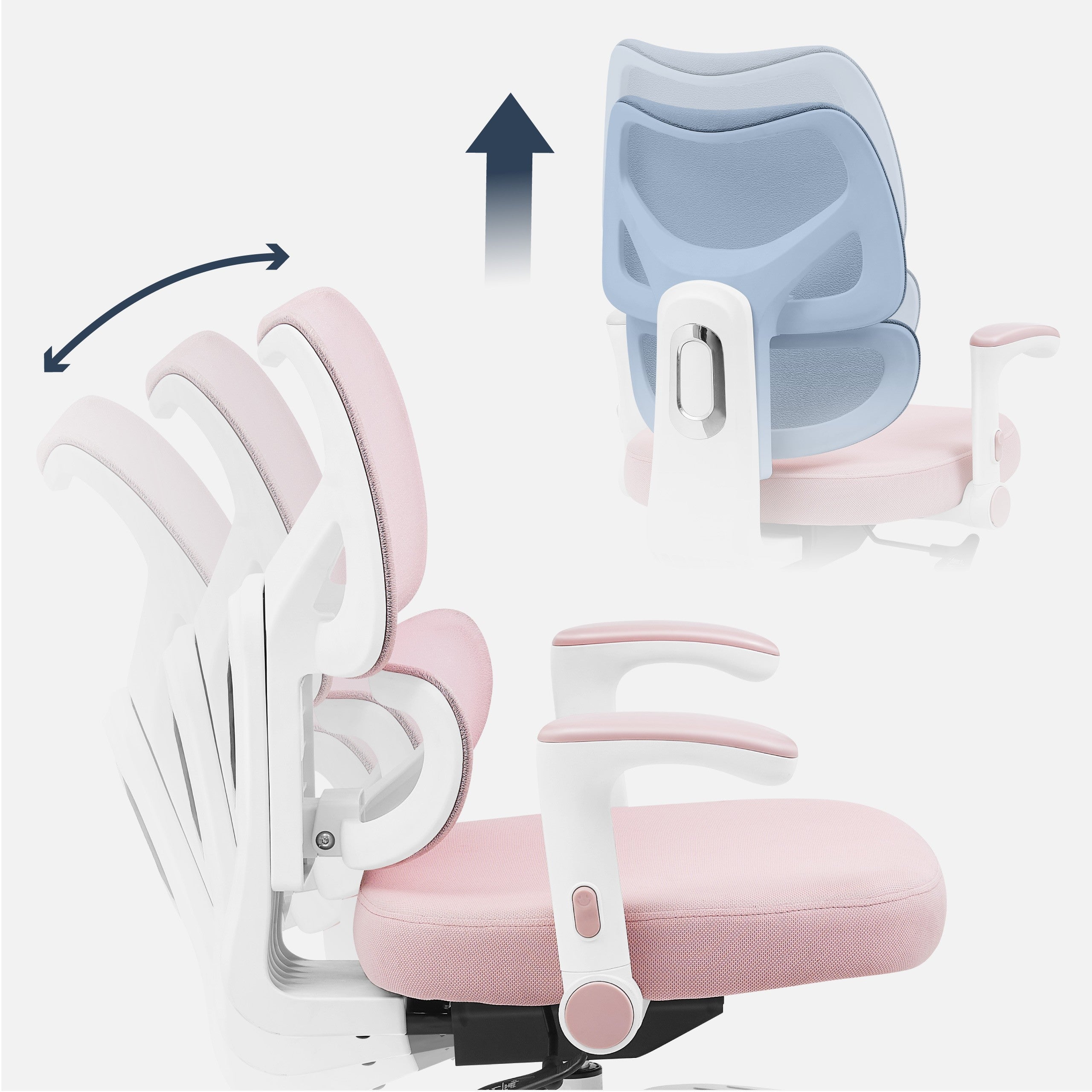 Mark Adler Junior 5.3 Drehstuhl in Rosa 