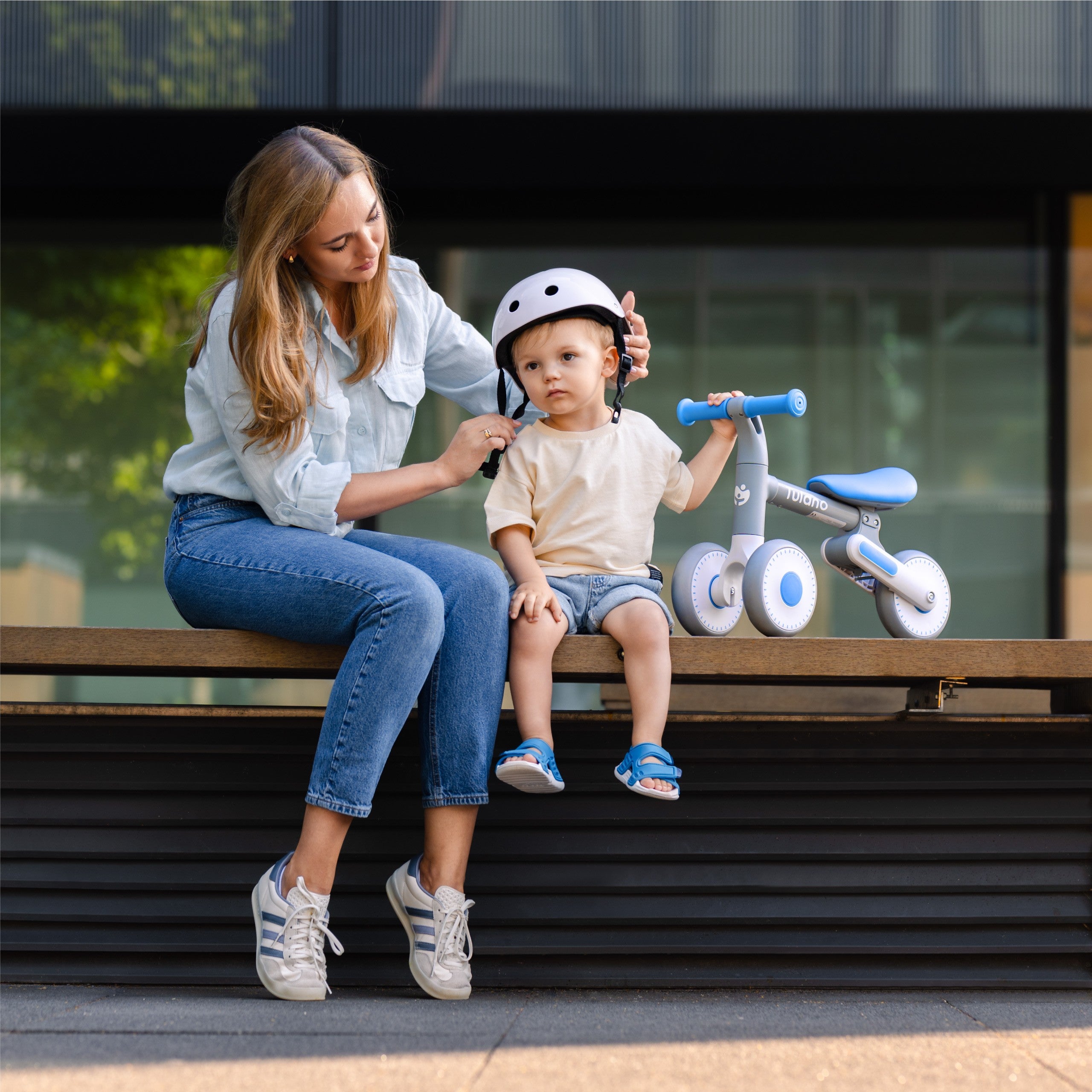 TULANO Scout 20 Blaues Laufrad 