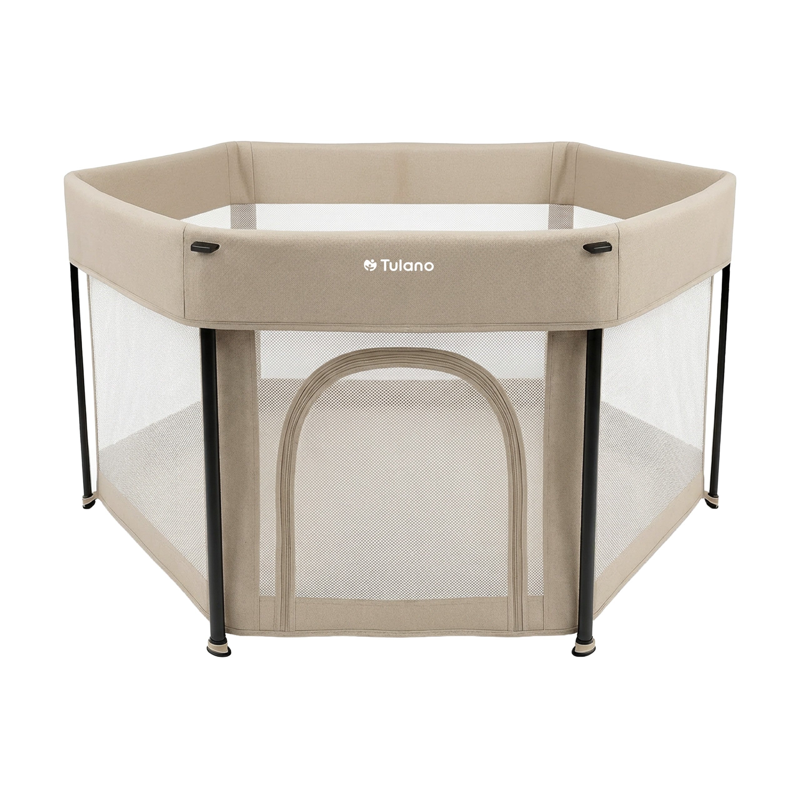 Tulano Cozy 30 Beige Faltbarer Babylaufstall 
