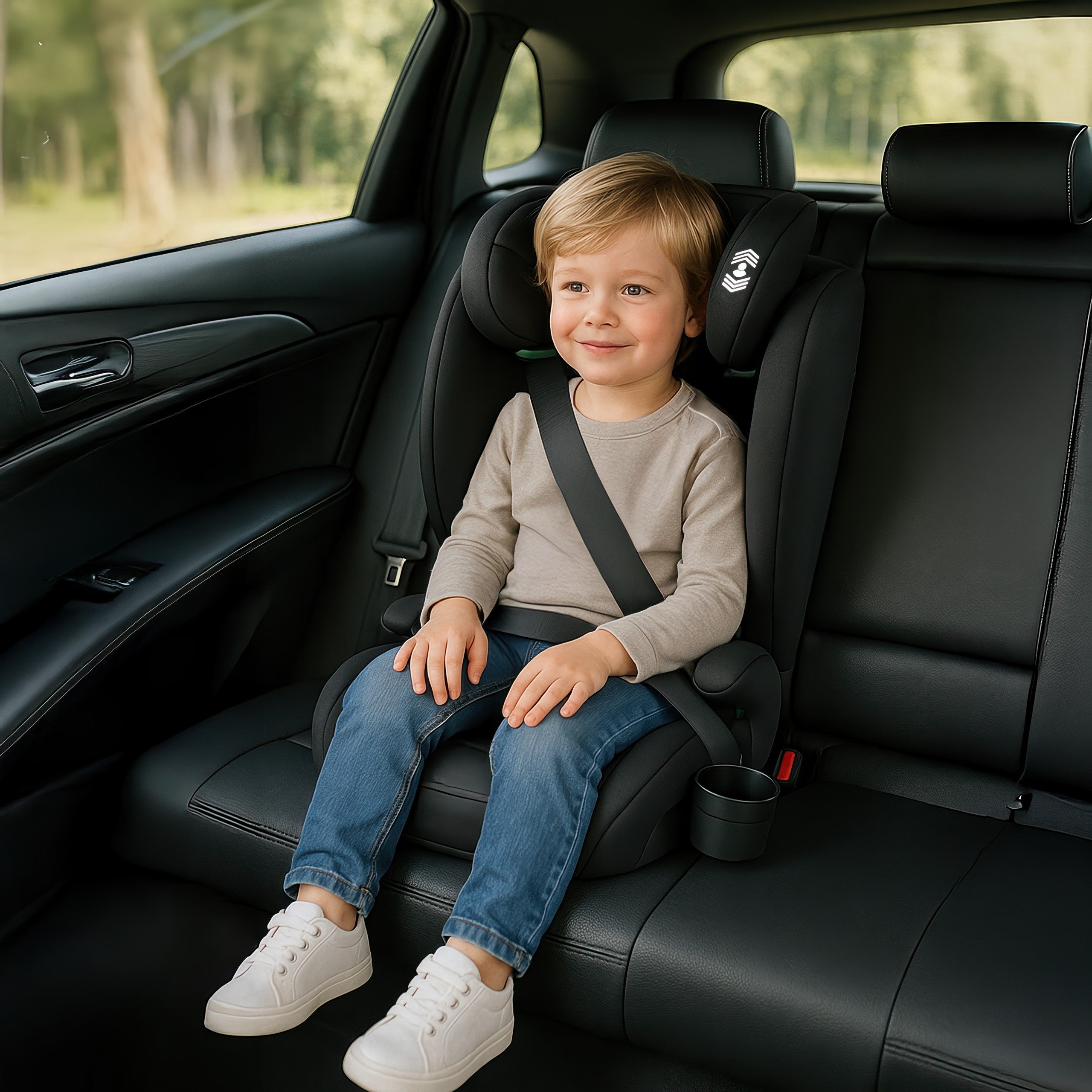 Tulano Joy 20 Schwarzer Autositz 100-150cm I-Größe 