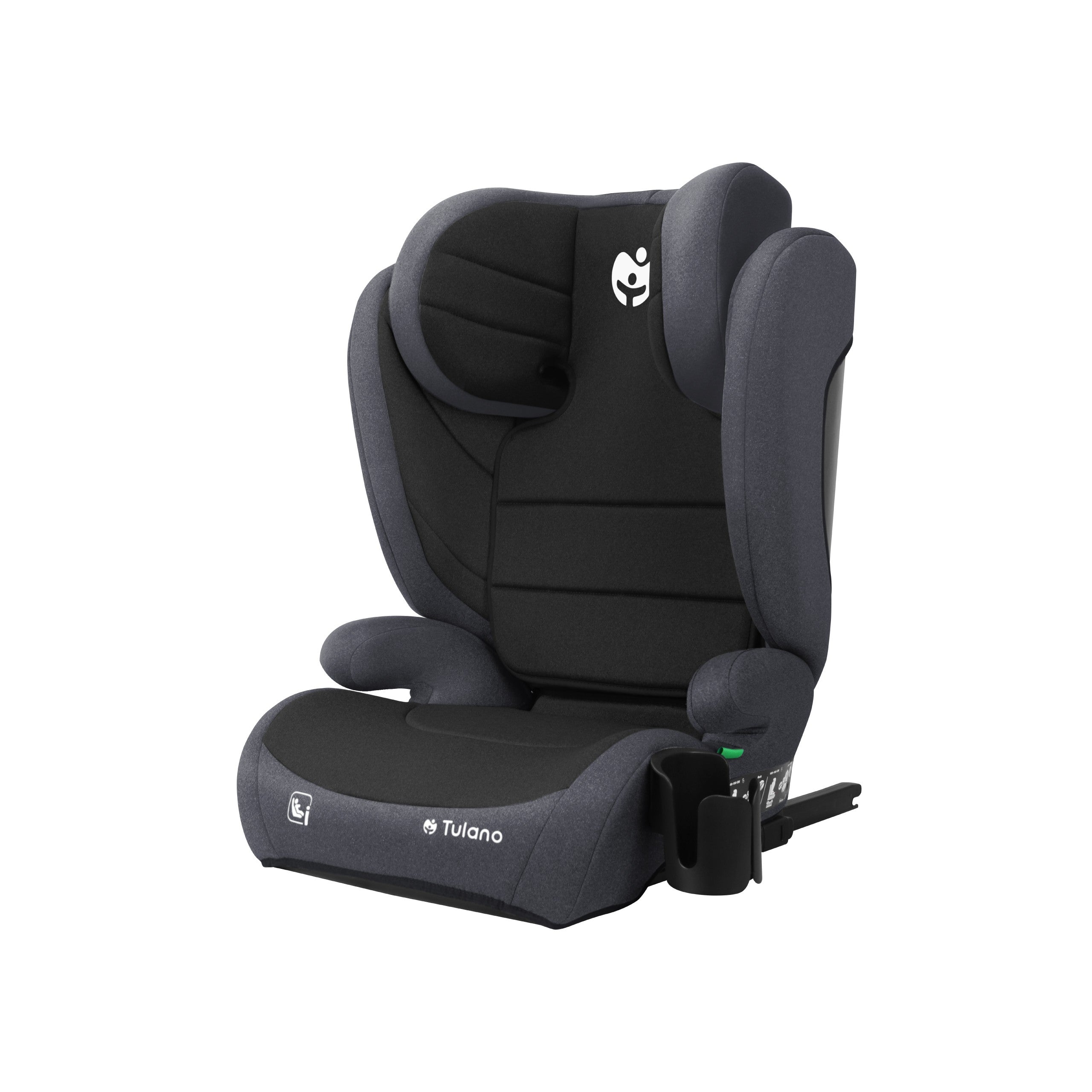 Tulano Joy 35 Schwarz - Grau ISOFIX-Autositz 100-150 cm I-Size 
