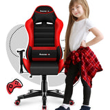 HUZARO RANGER 6.0 Roter Mesh-Gaming-Stuhl für Kinder 