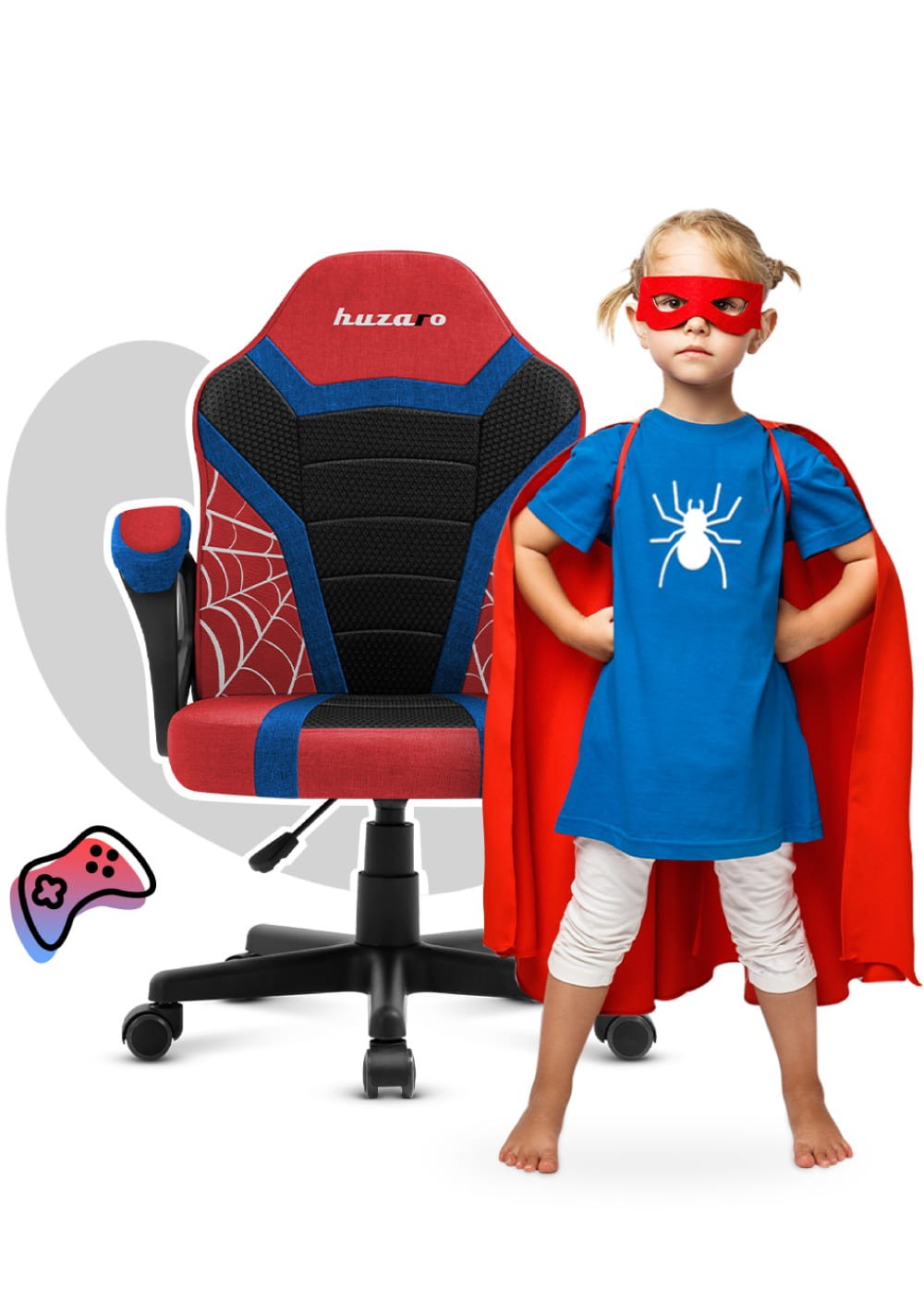 Huzaro Ranger 1.0 Spider Mesh Gaming-Stuhl für Kinder 