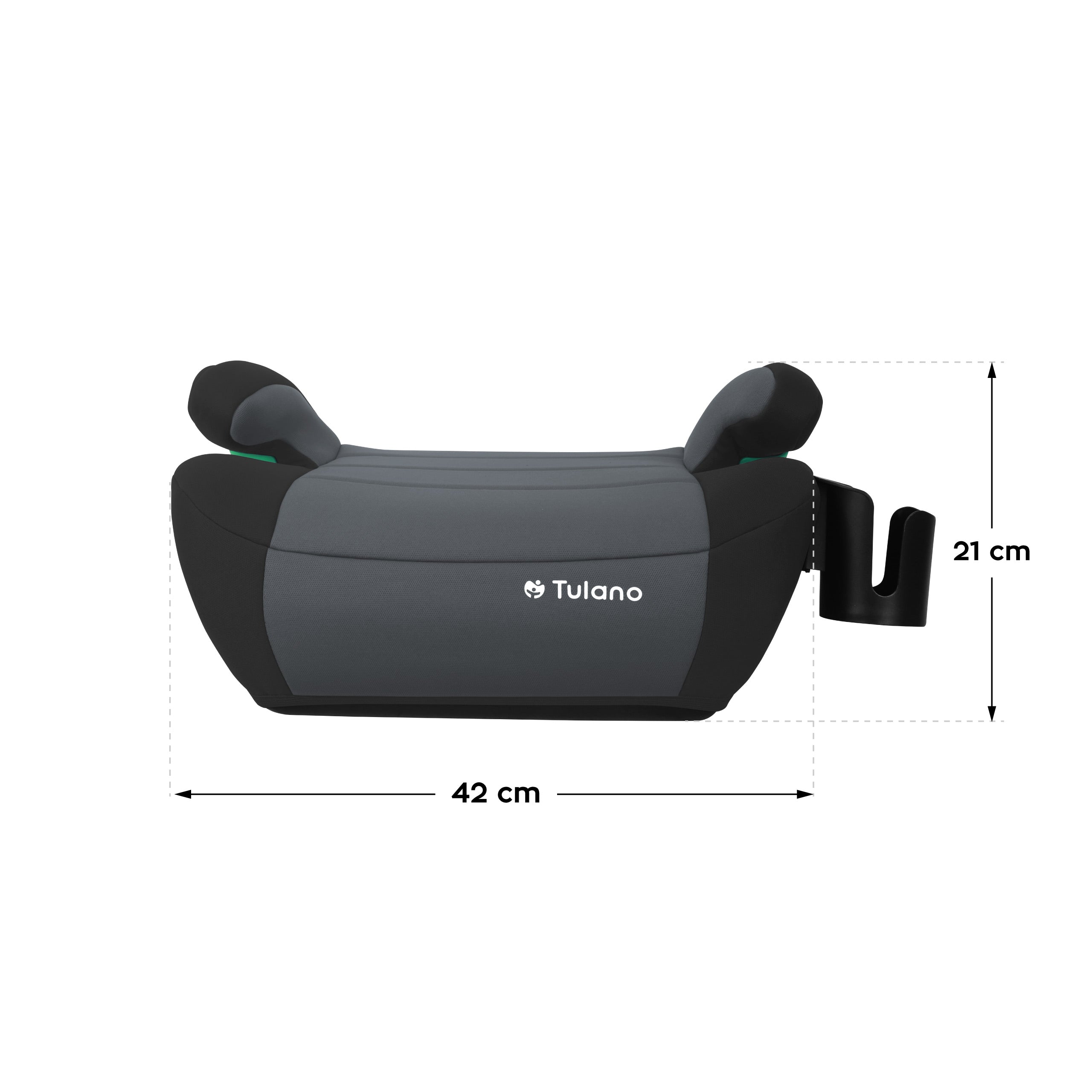 Tulano Cabby 35 Graphit ISOFIX 125-150cm I-Size Autositz 