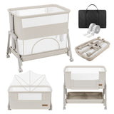 Beistellbett und Reisebett 4in1 Tulano Dream 55 Beige