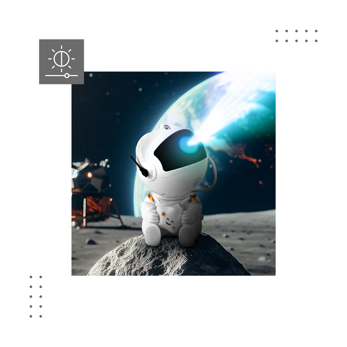 Spüren Sie die Magie des Sternenprojektors