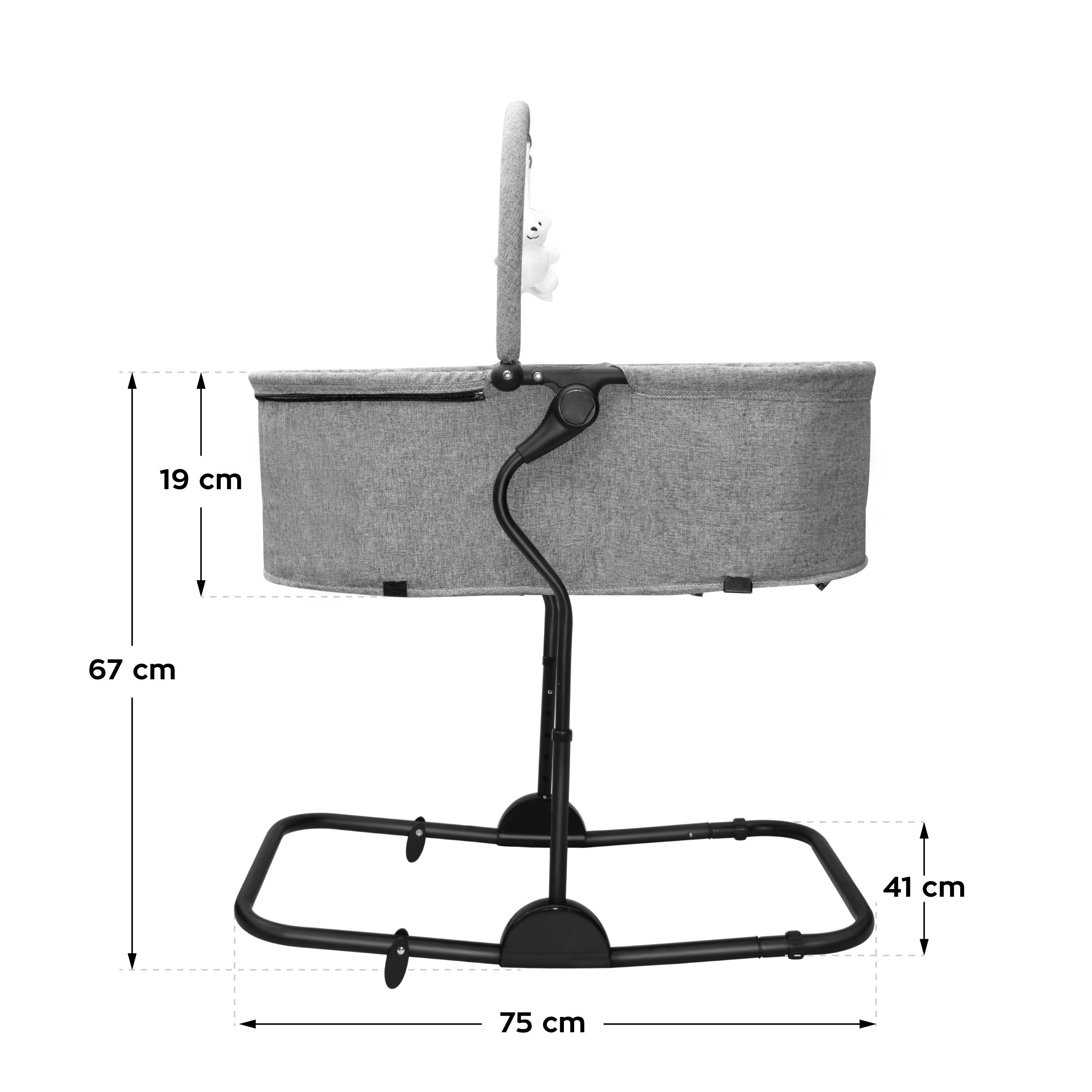 Tulano Moon 35 4-in-1 Hüpf- und Schaukelstuhl 