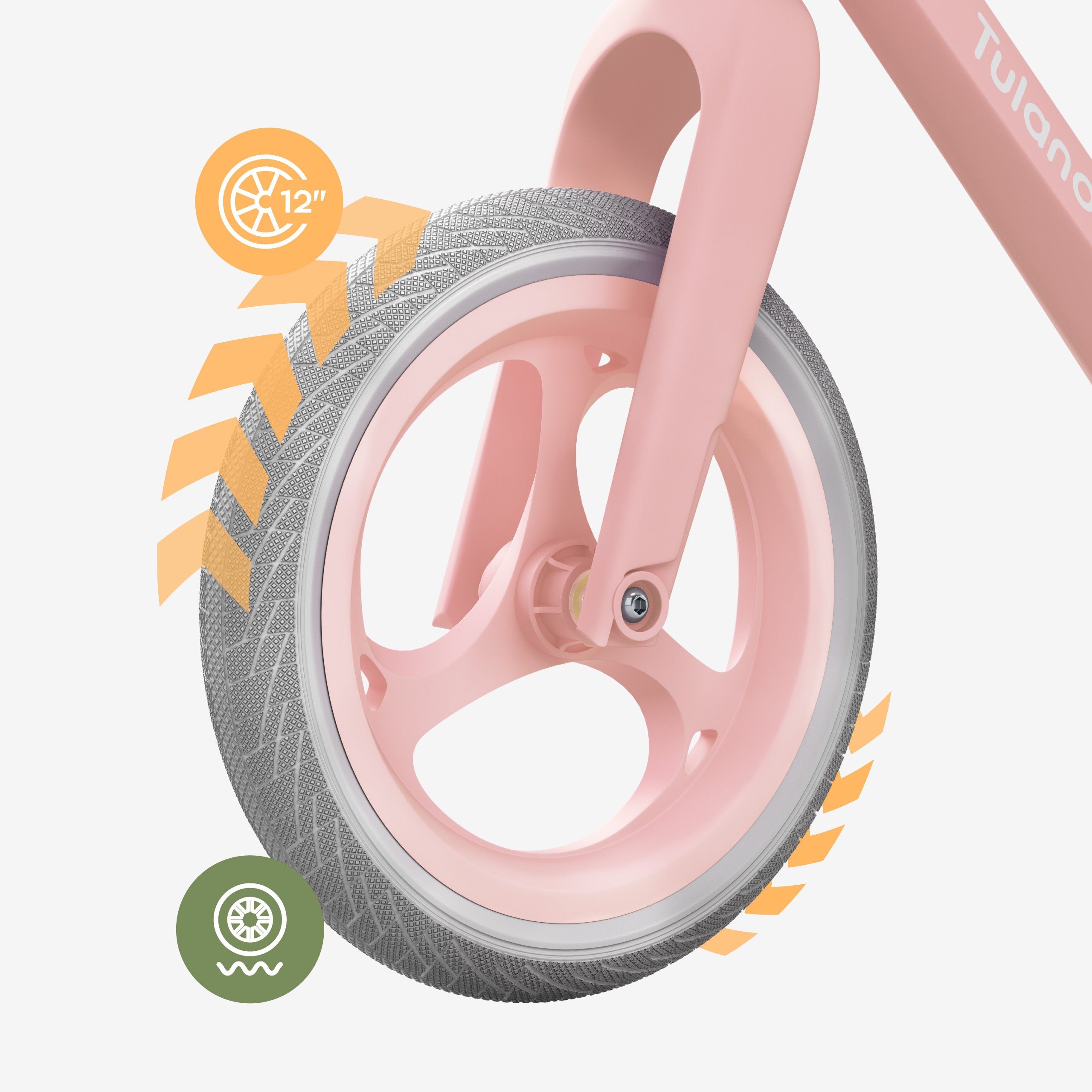 Laufrad Tulano Route 45 Pink