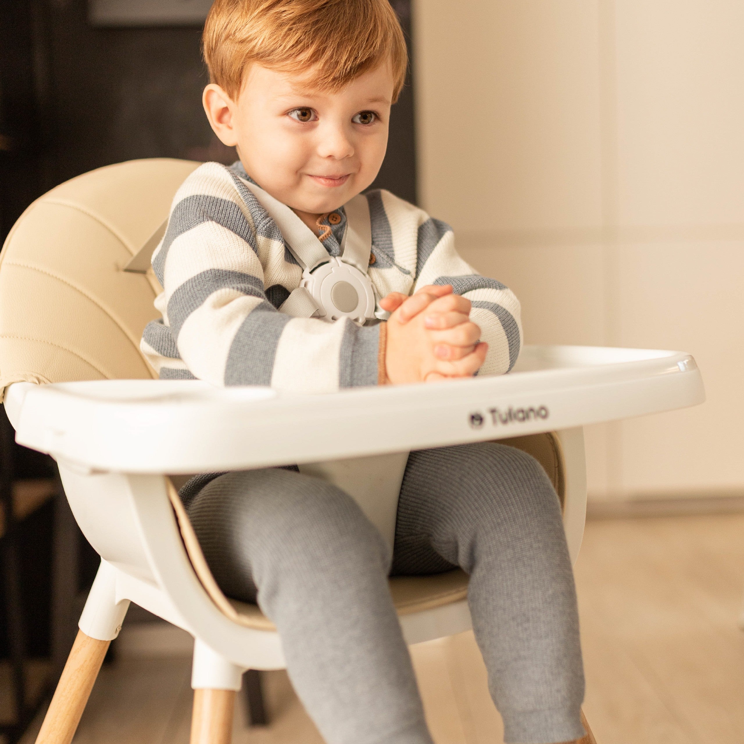 Tulano Morsel Beige Hochstuhl 