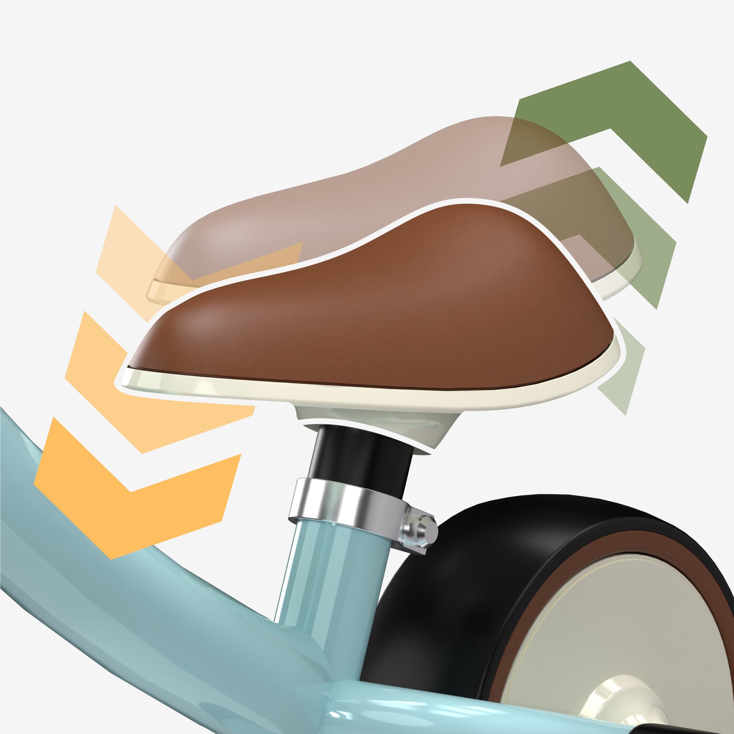 Tulano Scout 15 Blaues Laufrad 