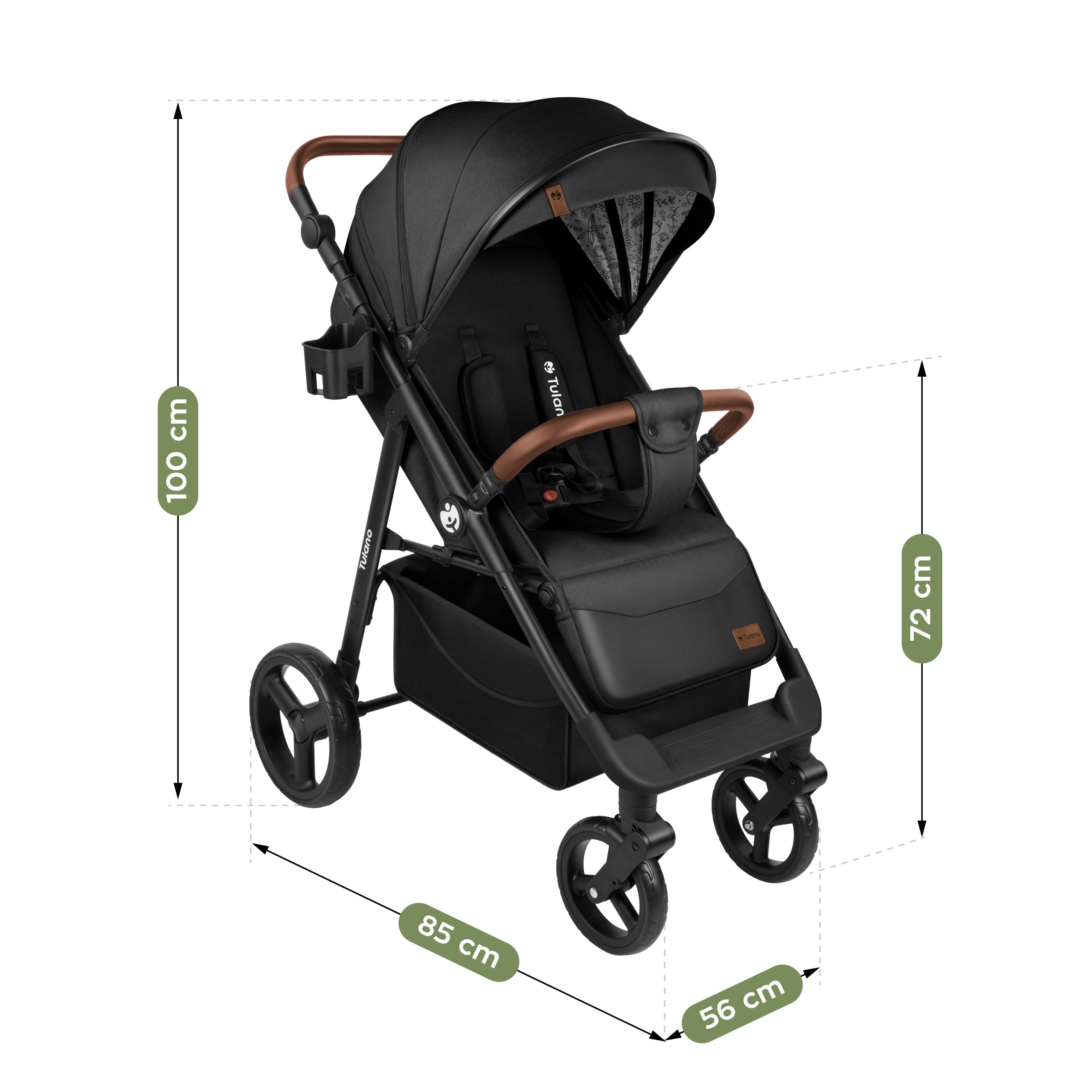 Buggy Tulano Avignon 35 Black