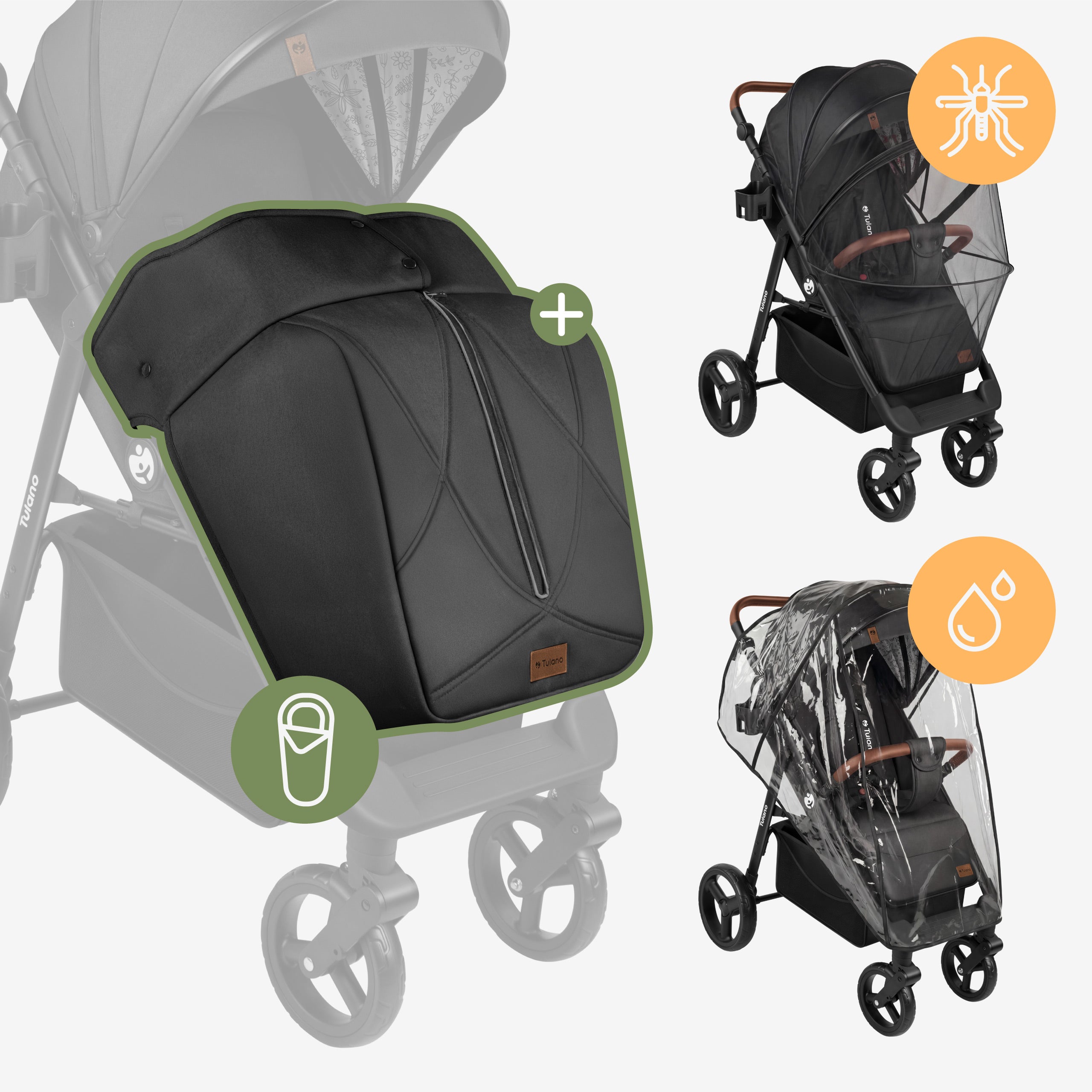 Buggy Tulano Avignon 35 Black