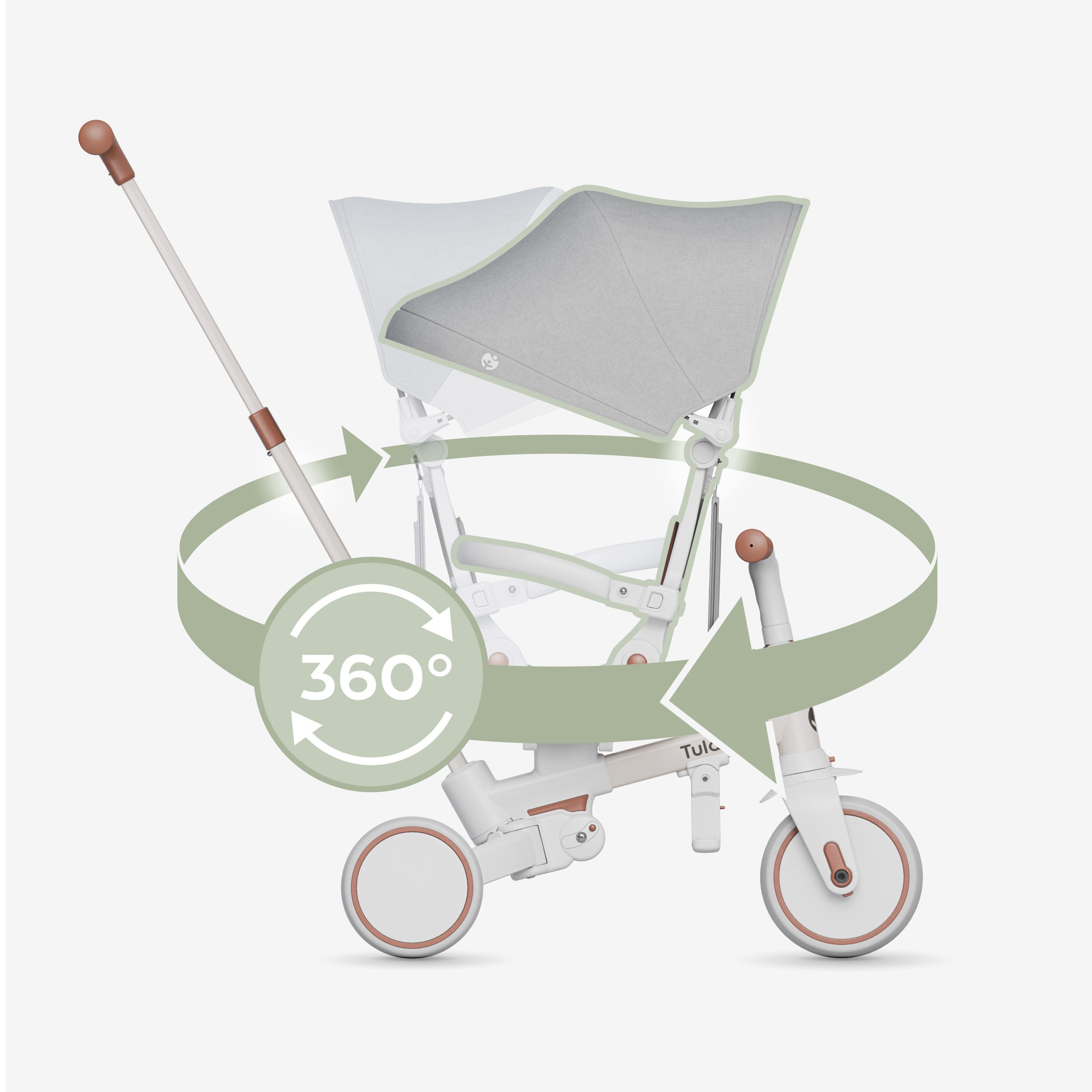 Tulano 4-in-1 Noah 35 Dreirad 