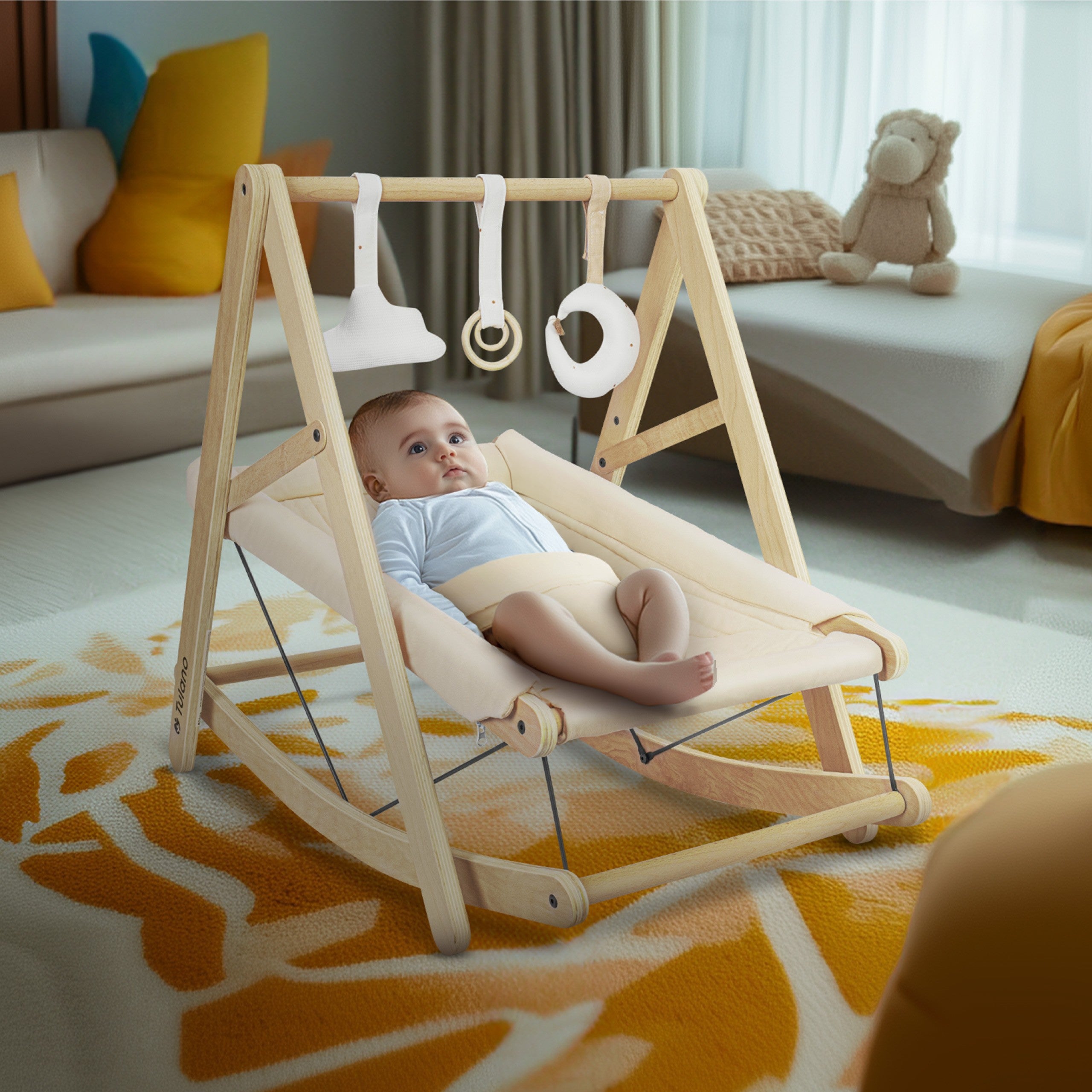 Tulano Moon 45 Cream 2-in-1 Hüpfburg 