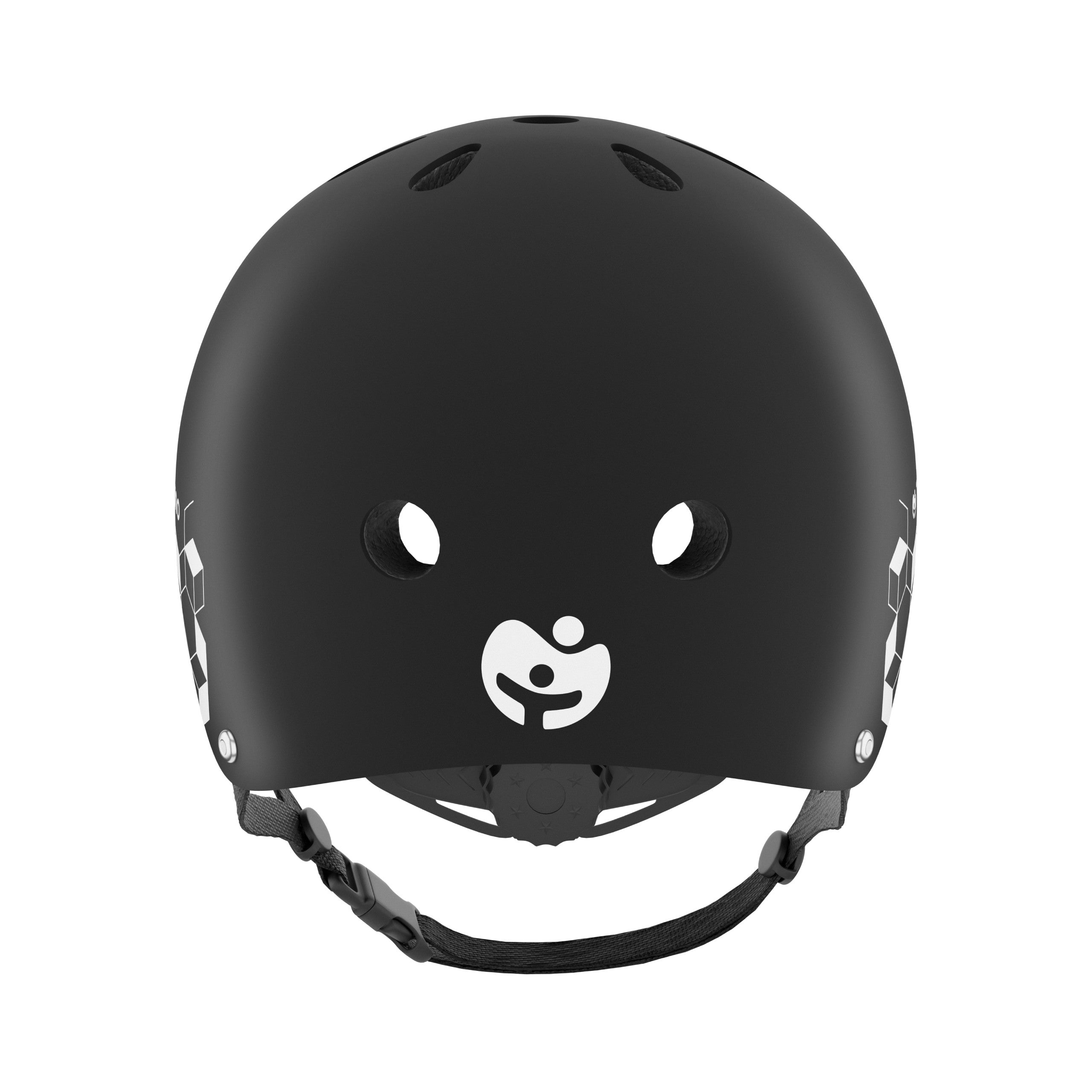 Tulano Turtle 35 Schwarzer Kinderhelm 