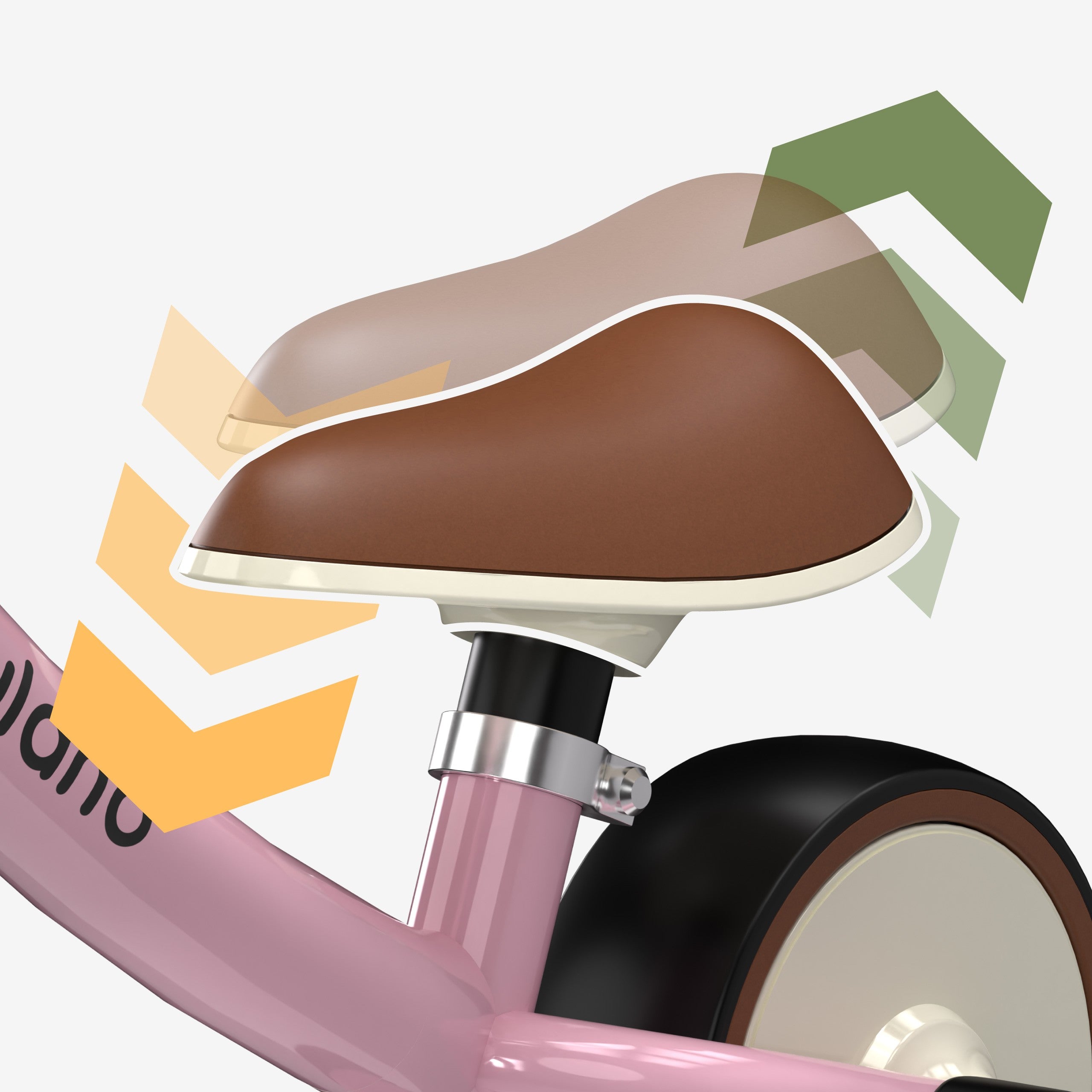 Tulano Scout 15 Pinkes Laufrad 