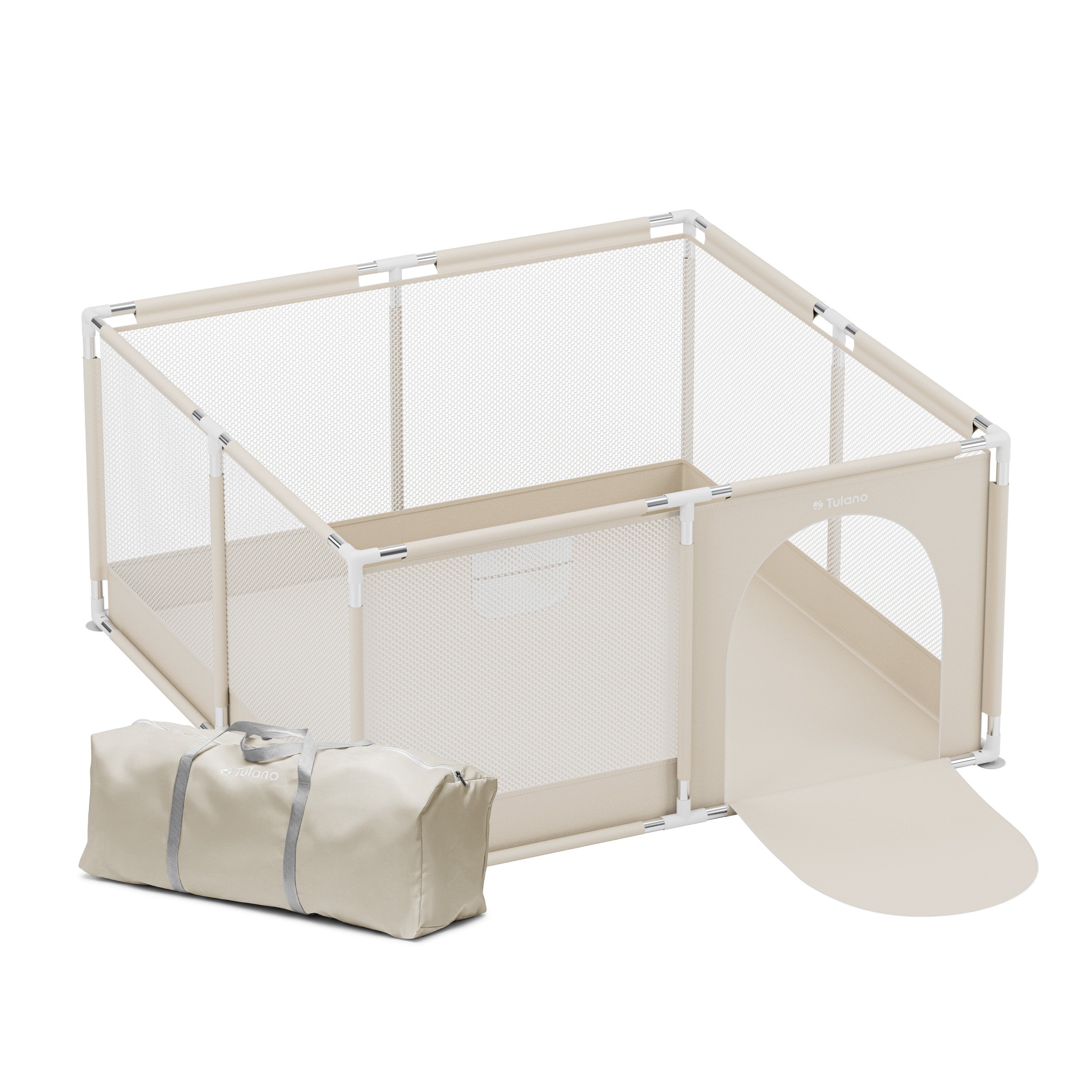 Tulano Cozy 20 Beige Laufstall - 130 cm 