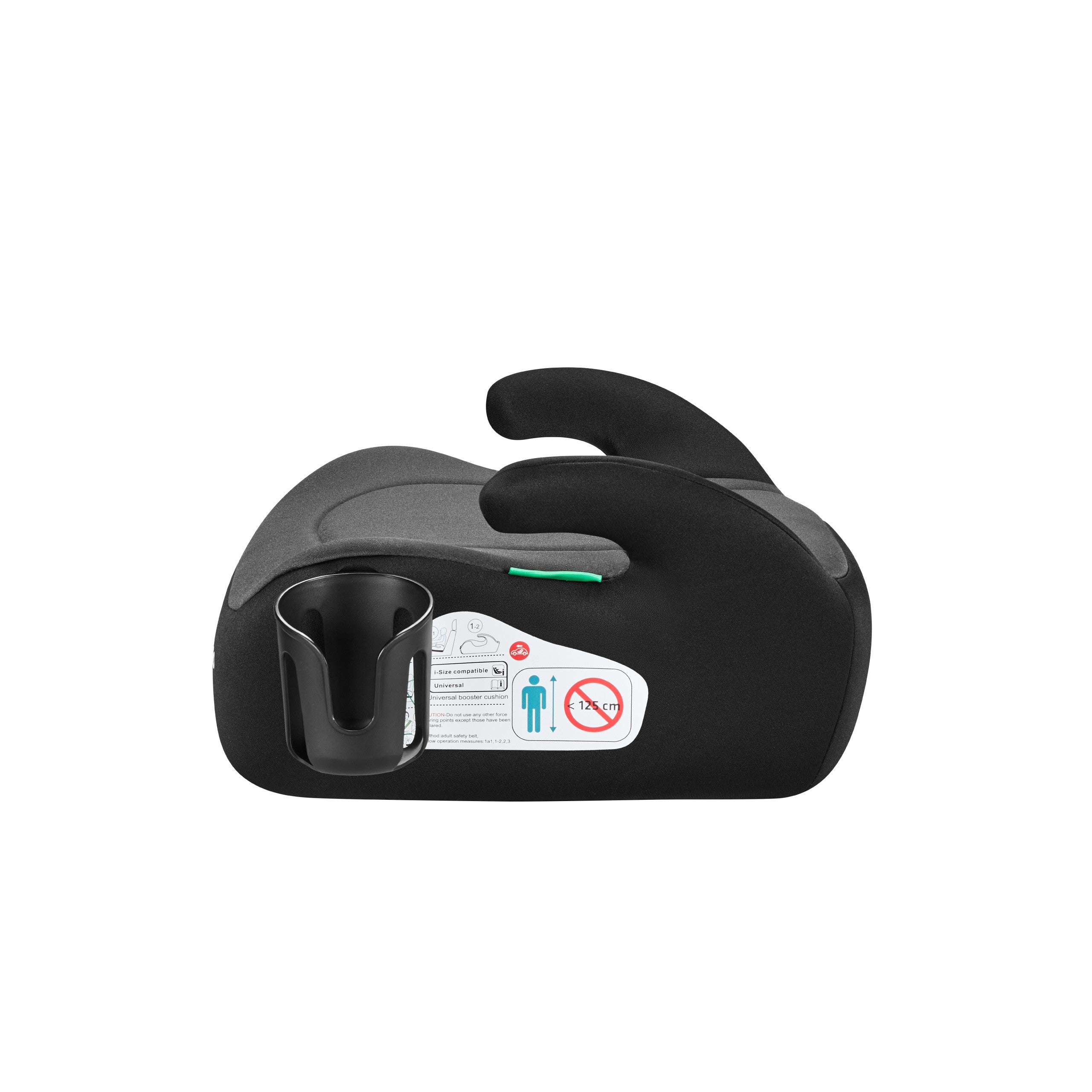 Tulano Cabby 20 Grauer Kindersitz für Autos, 125-150 cm, Größe I 