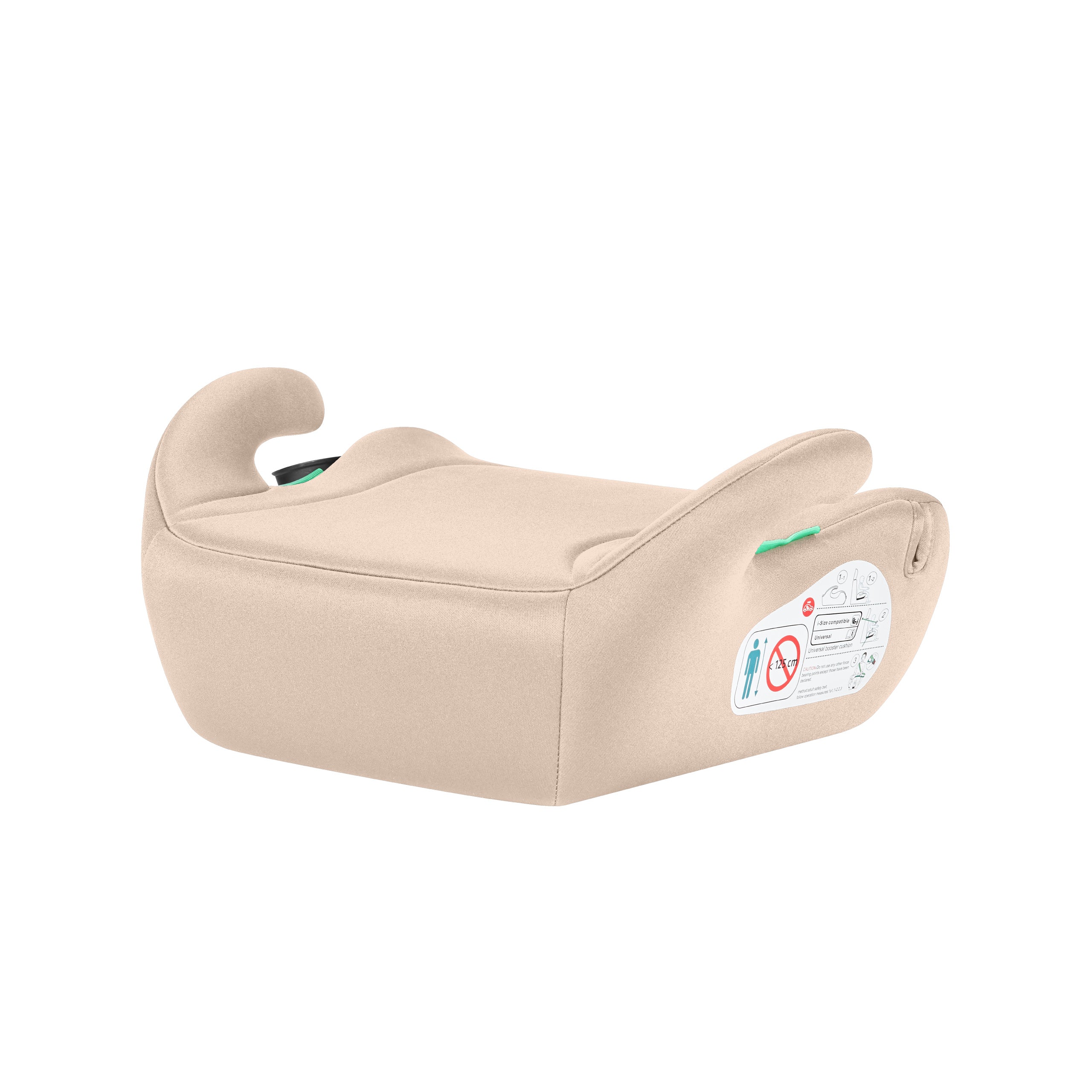 Tulano Cabby 20 Beige Kindersitz für Autos, 125-150 cm, Größe I 