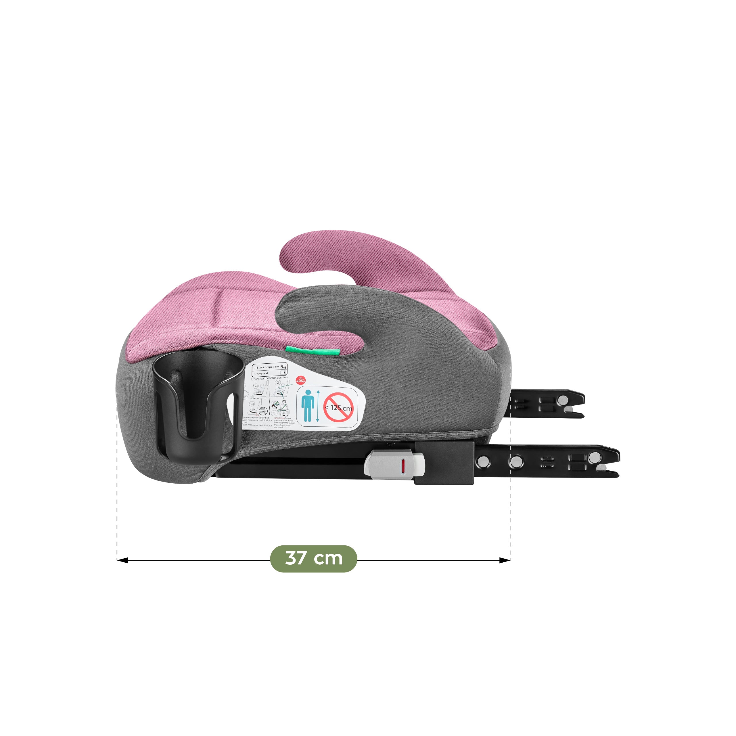 Tulano Cabby 30 Rosa-Grauer Kindersitz