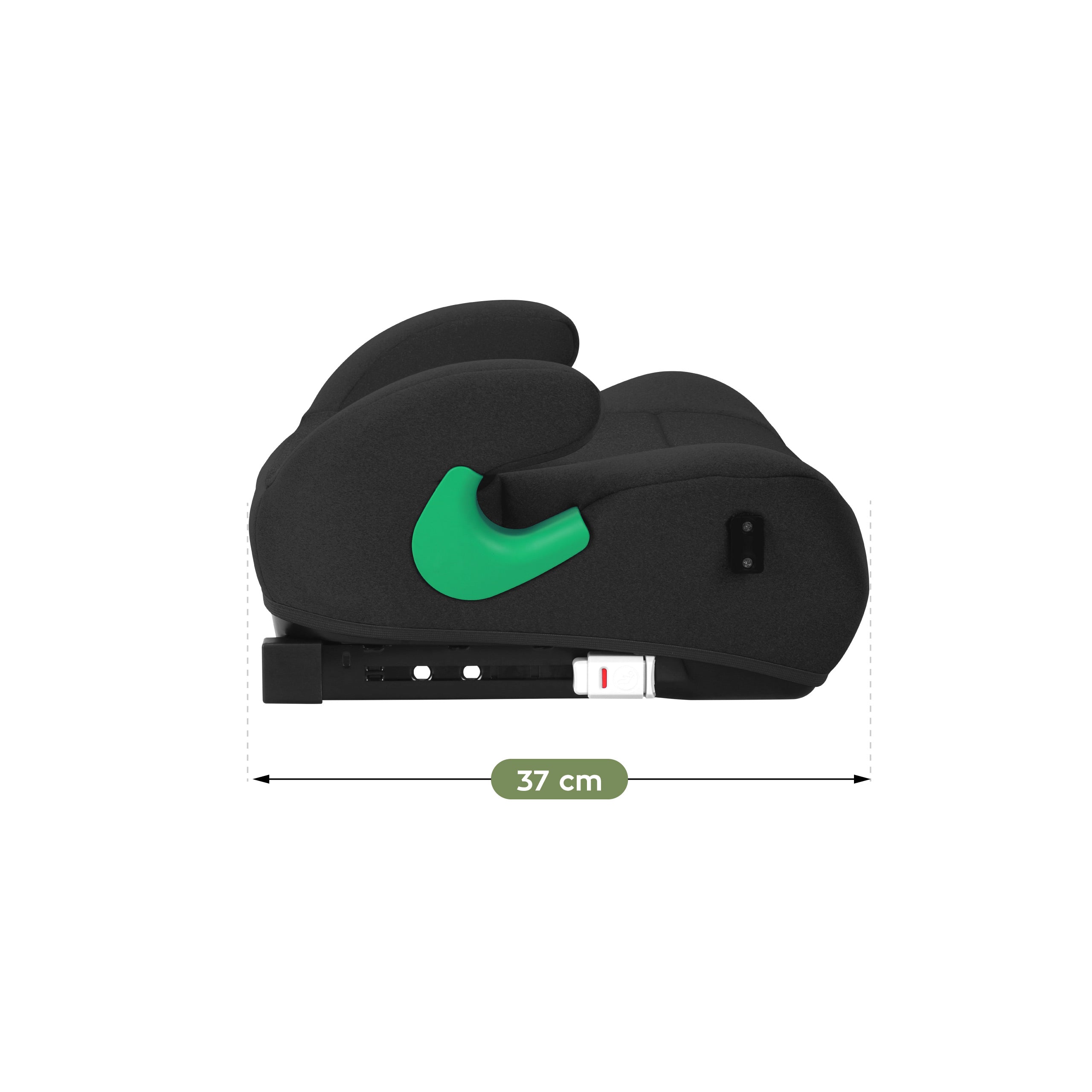 Tulano Cabby 35 Schwarz ISOFIX 125-150cm I-Size Autositz 