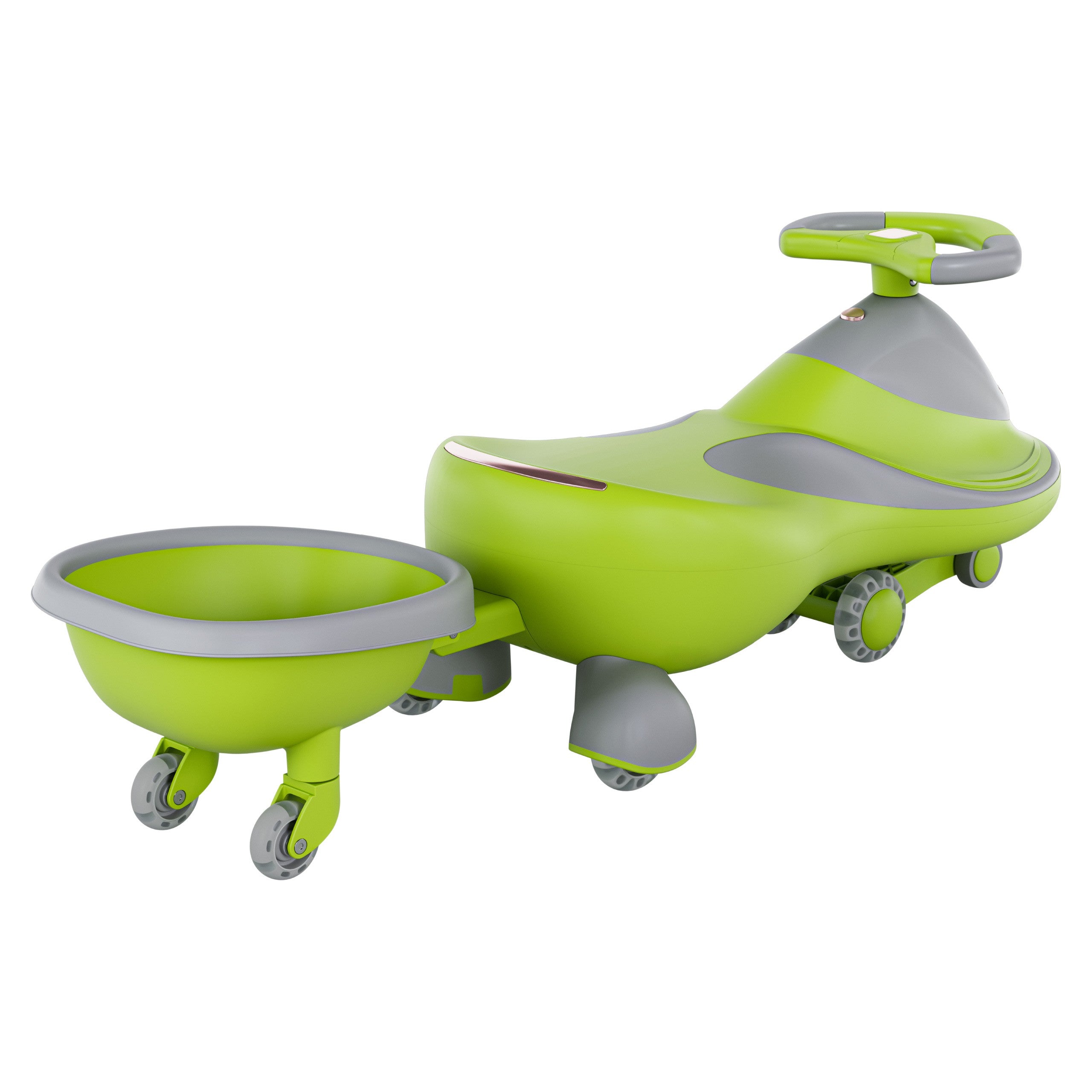 Tulano Focus 55 Grünes LED-Schwerkraft-Fahrzeug für Kinder 