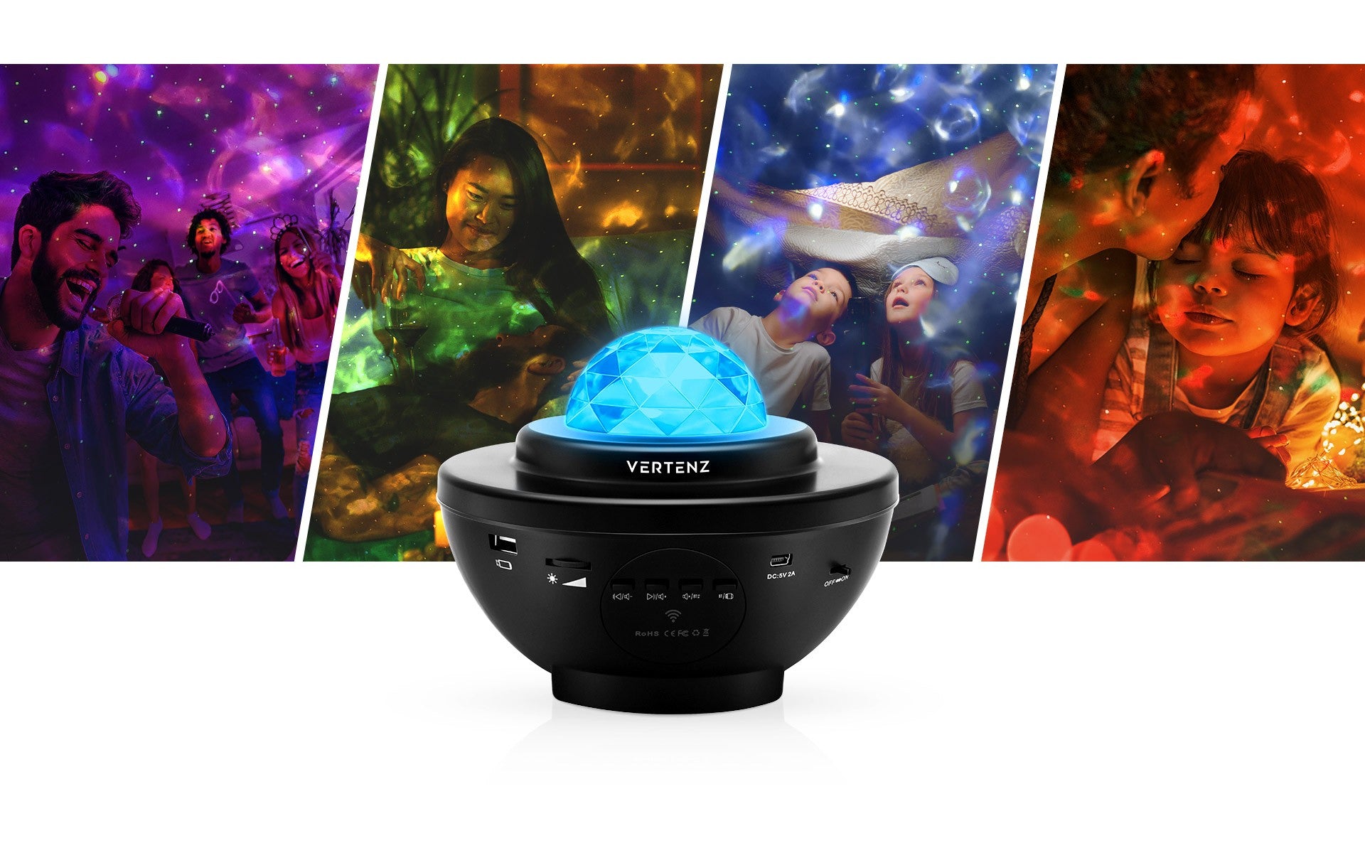 VERTENZ Magic 10 Black Star Projektor 
