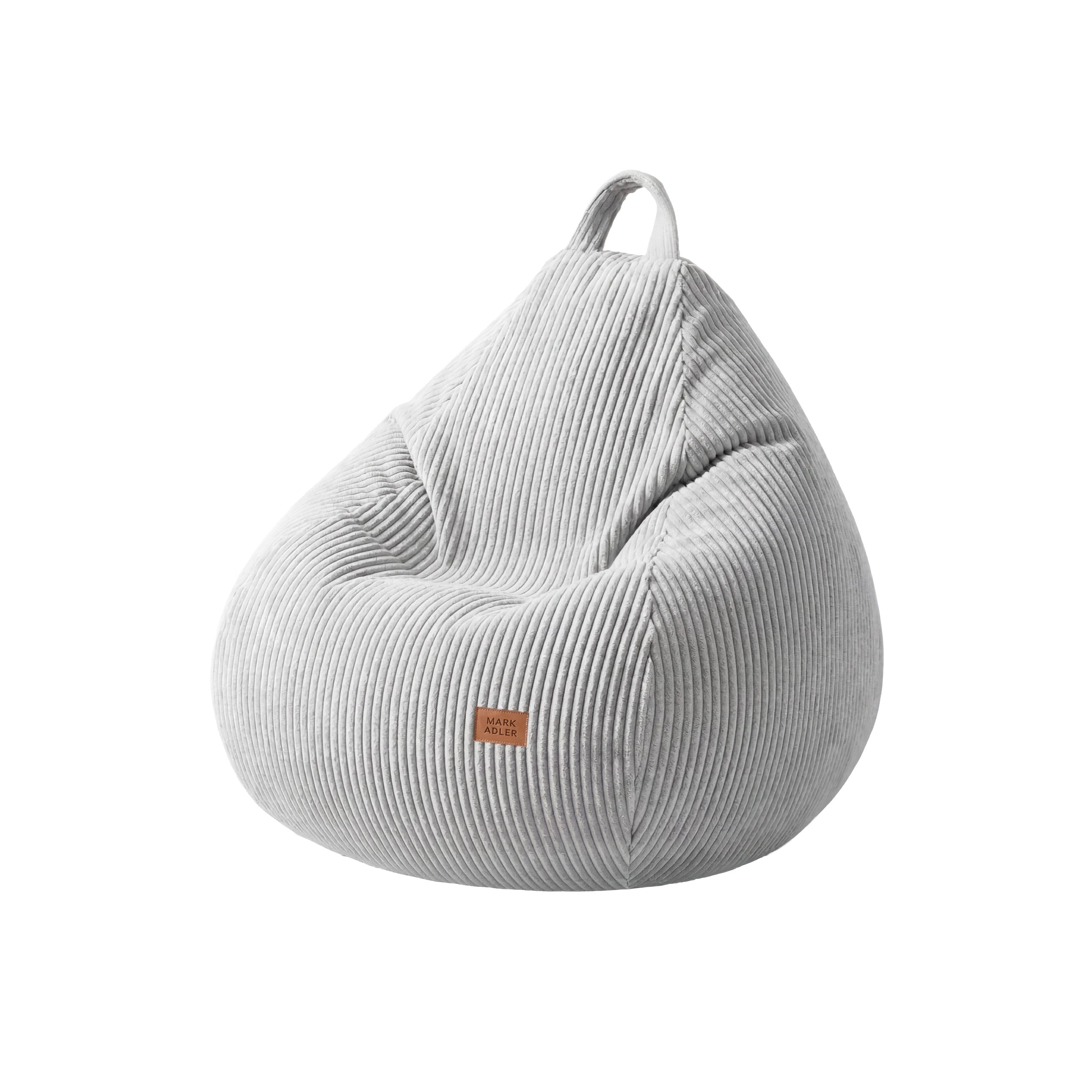 Cord-Sitzsack grey Mark Adler Comfy 1.0 Grey