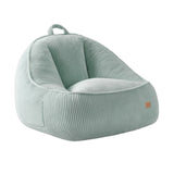 Cord-Puff-Sessel mit Rückenlehne Mark Adler Comfy 4.0 Sage