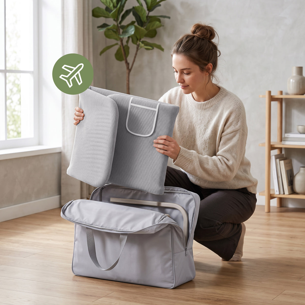 Bettgitter 120 cm Cover 50 Grey